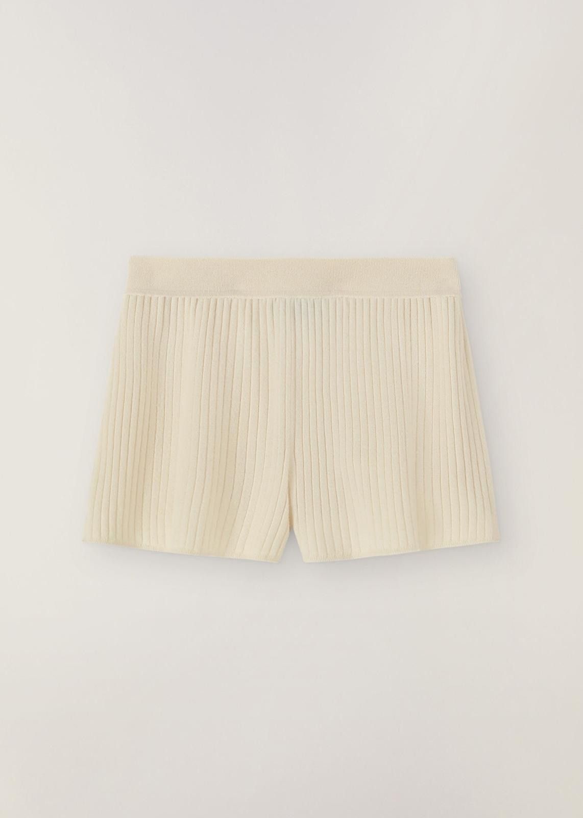 Loro Piana o1srvl11e1024 Cocooning Culotte Short in Off White Size 28" / US 6 / IT 42 - 1 Thumbnail