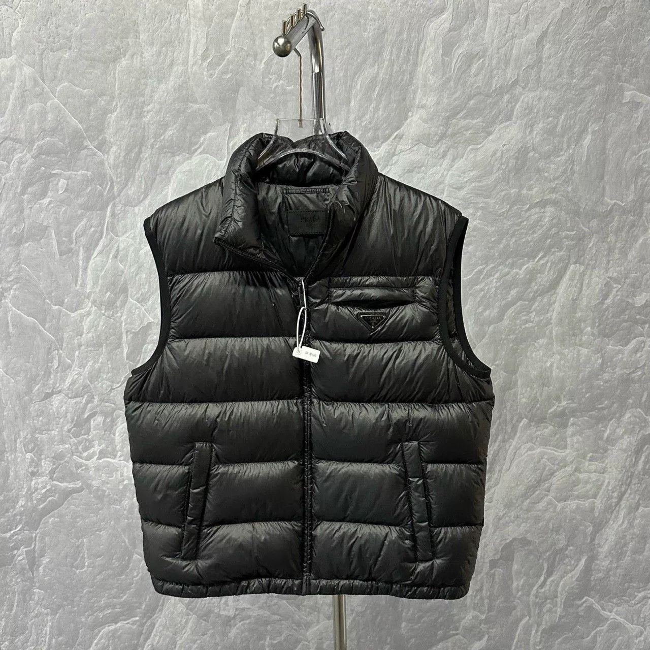 Prada Prada Black Light Nylon Down Vest | Grailed