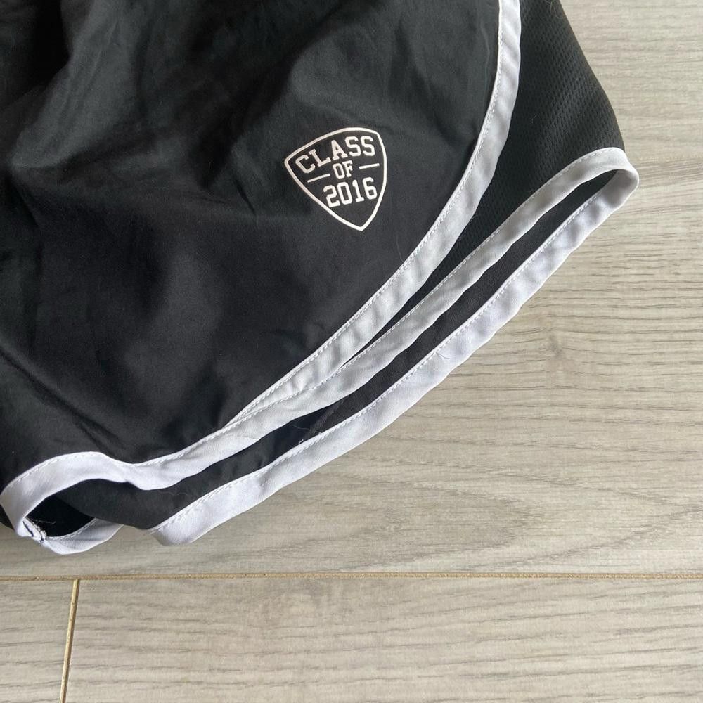 Designer Black and White Class of 2016 Athletic Shorts Size 32" / US 10 / IT 46 - 3 Thumbnail