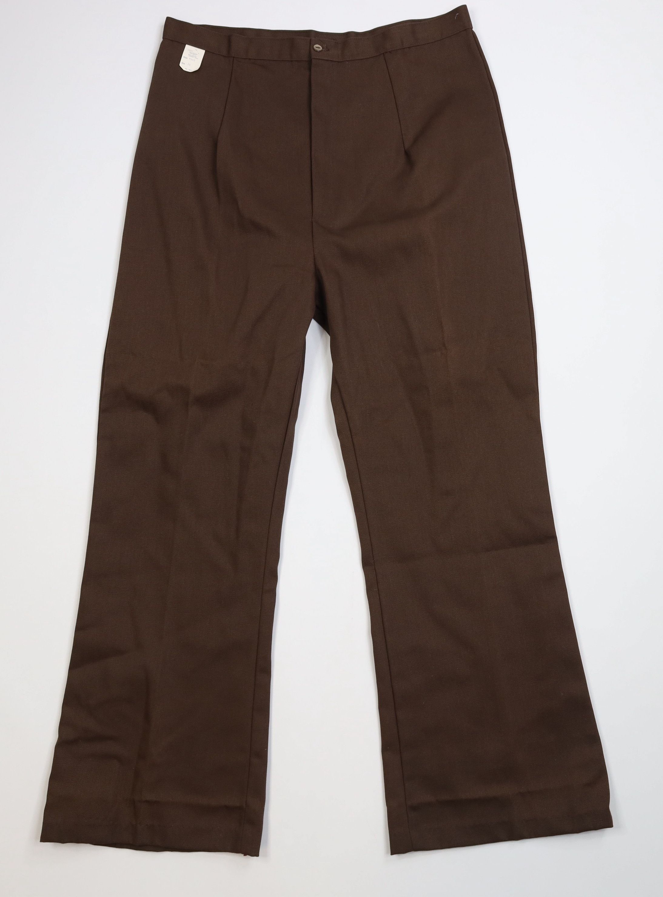 Vintage Deadstock Vintage 50s 60s Streetwear Chino Pants Brown USA Size 34" / US 12 / IT 48 - 1 Thumbnail