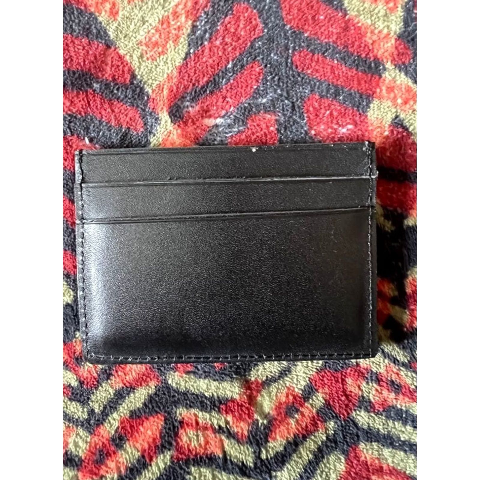 Ralph Lauren RRL Ralph Lauren Wallet Black Logo Card Case Holder Size ONE SIZE - 2 Thumbnail