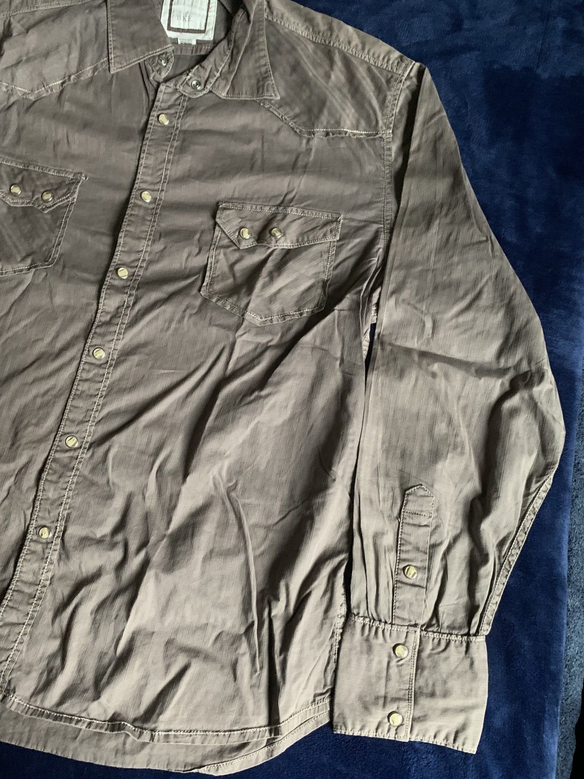 BKE BKE button up mens western cowboy fashion Size US L / EU 52-54 / 3 - 3 Thumbnail
