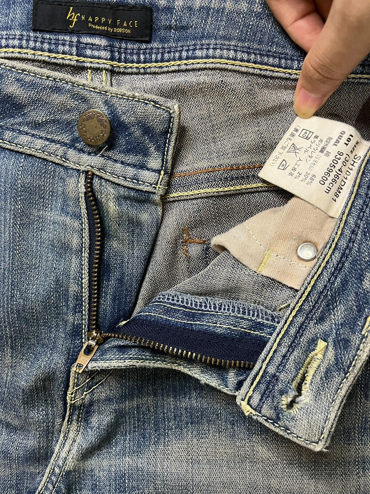 Japanese Brand SALES🔥Vintage Japanese Rusty Mud Wash Distress Flare Jeans Size 29" - 9 Thumbnail