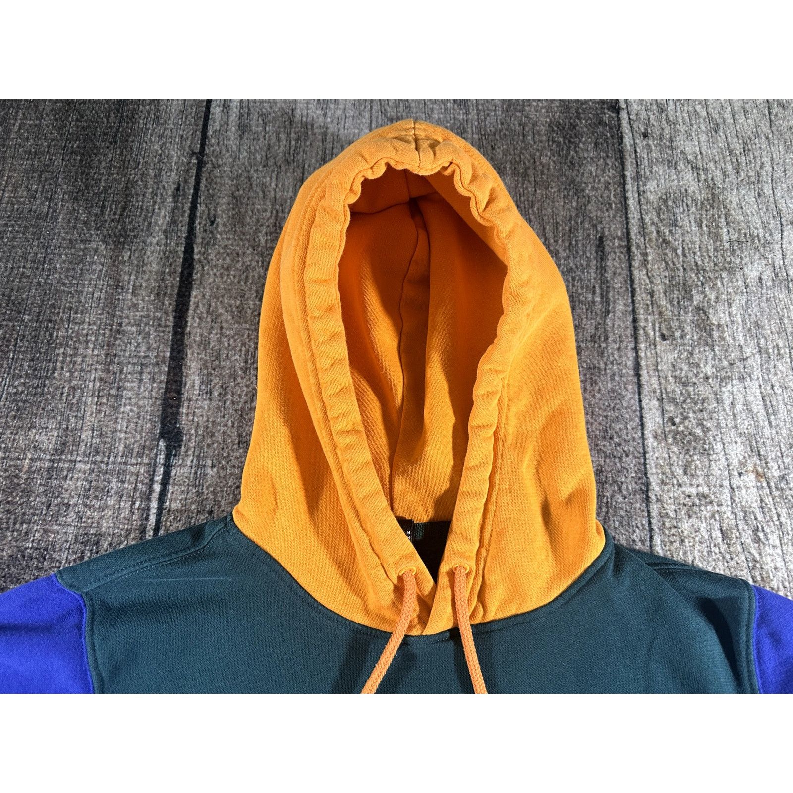 The North Face The North Face Men's Color Block Pullover Hoodie Hoody Green Size US M / EU 48-50 / 2 - 2 Thumbnail