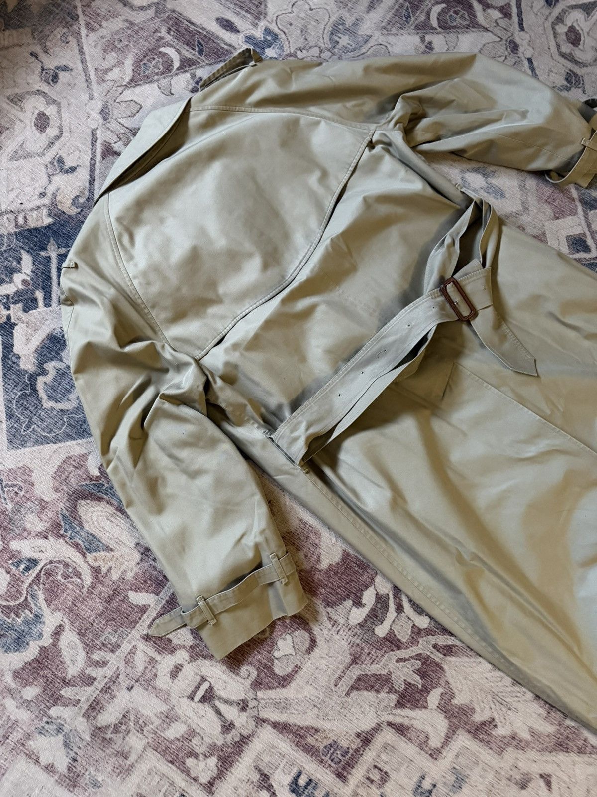 Burberry Burberry Trench Coat Size L / US 10 / IT 46 - 7 Thumbnail