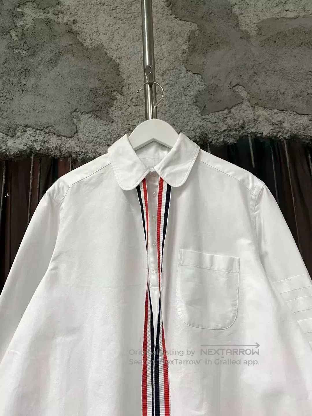 Thom Browne Thom Browne TB Stripe Long Sleeve Shirt. Size US XS / EU 42 / 0 - 3 Thumbnail