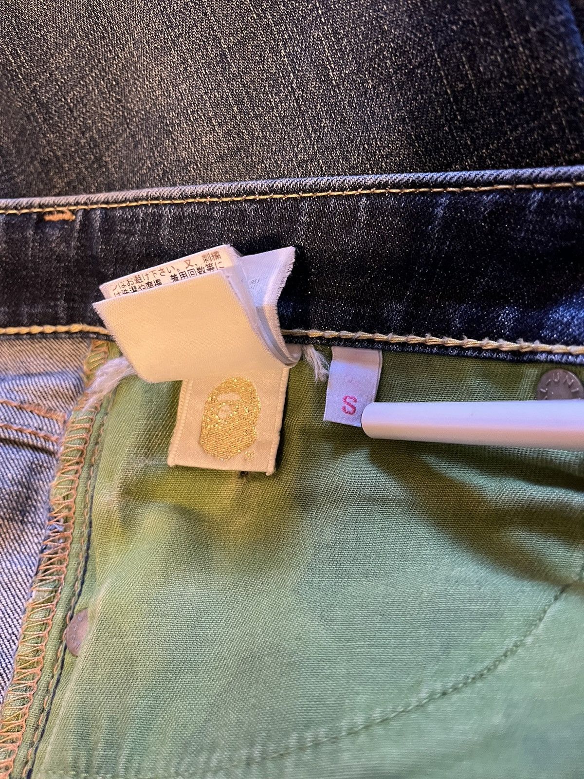 Bape Bape Head Crown Jeans Size 32" / US 10 / IT 46 - 6 Thumbnail