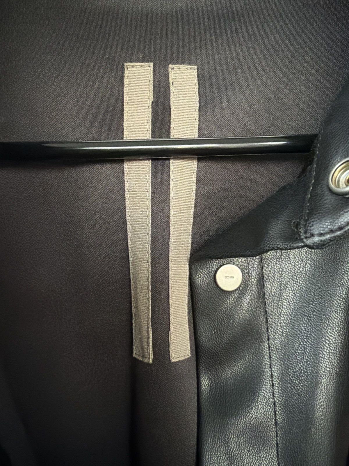 Rick Owens Drkshdw Rick Owens DRKSHDW faux leather button up Size US S / EU 44-46 / 1 - 3 Thumbnail