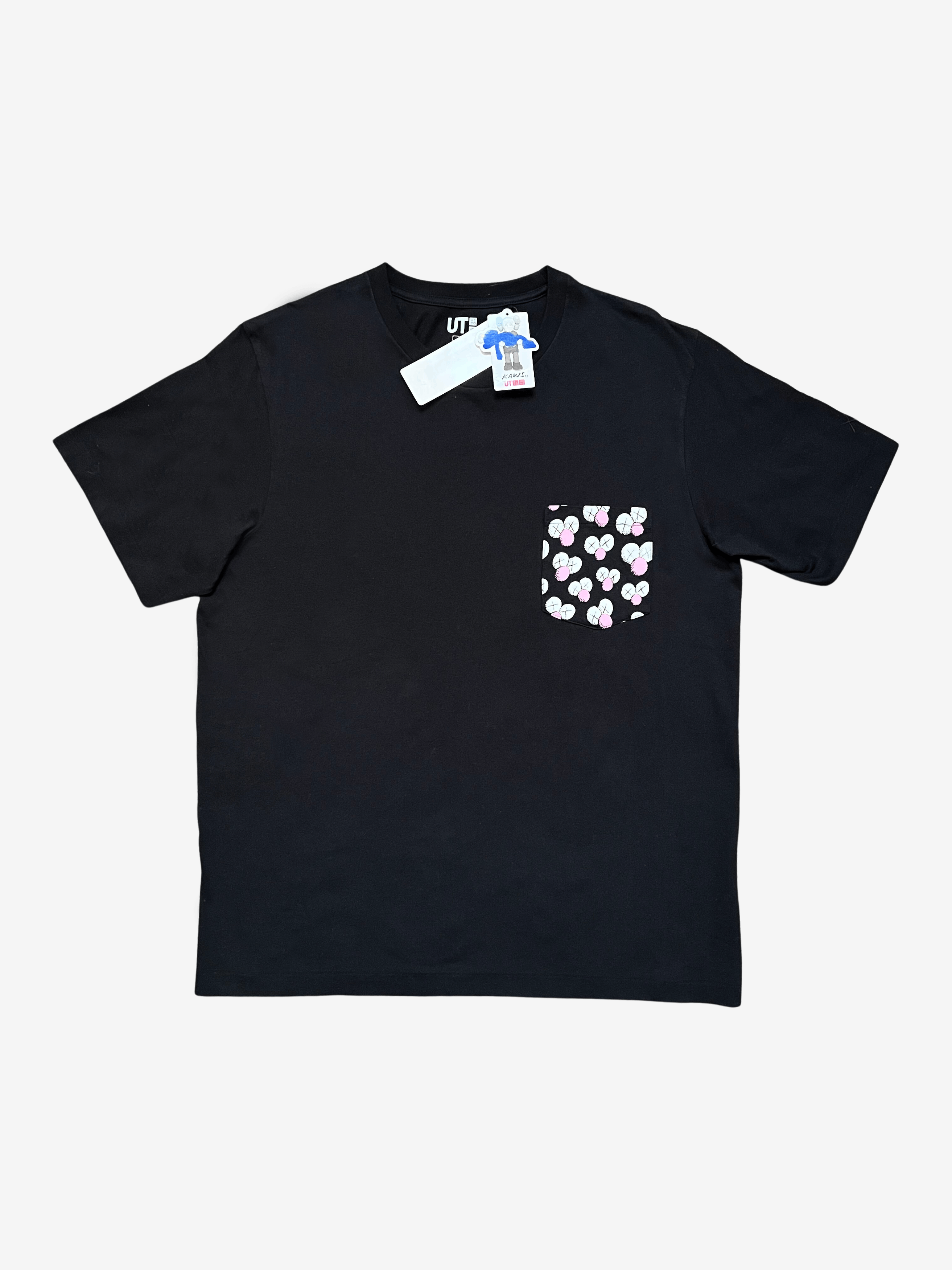 Kaws × Uniqlo KAWS x Uniqlo Black BFF Pocket Tee Size US M / EU 48-50 / 2 - 1 Preview