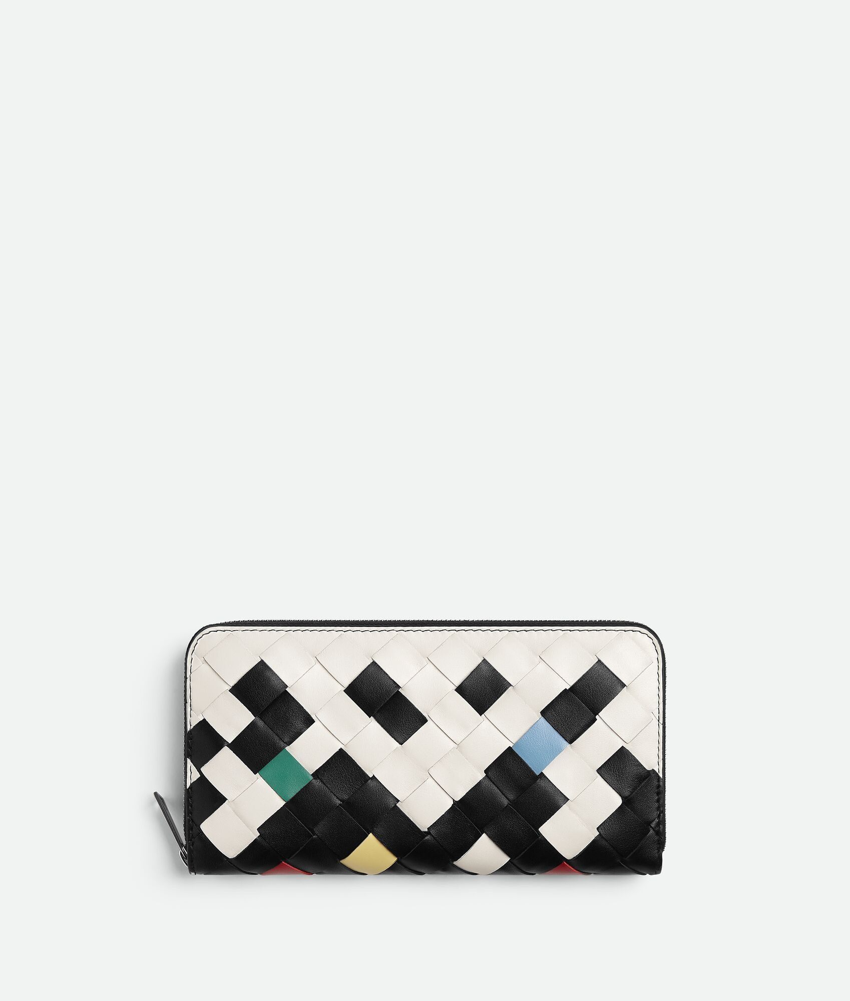 Bottega Veneta o1n1vont0625 Size: OS / Intrecciato Zip Around Wallet Size ONE SIZE - 1 Thumbnail
