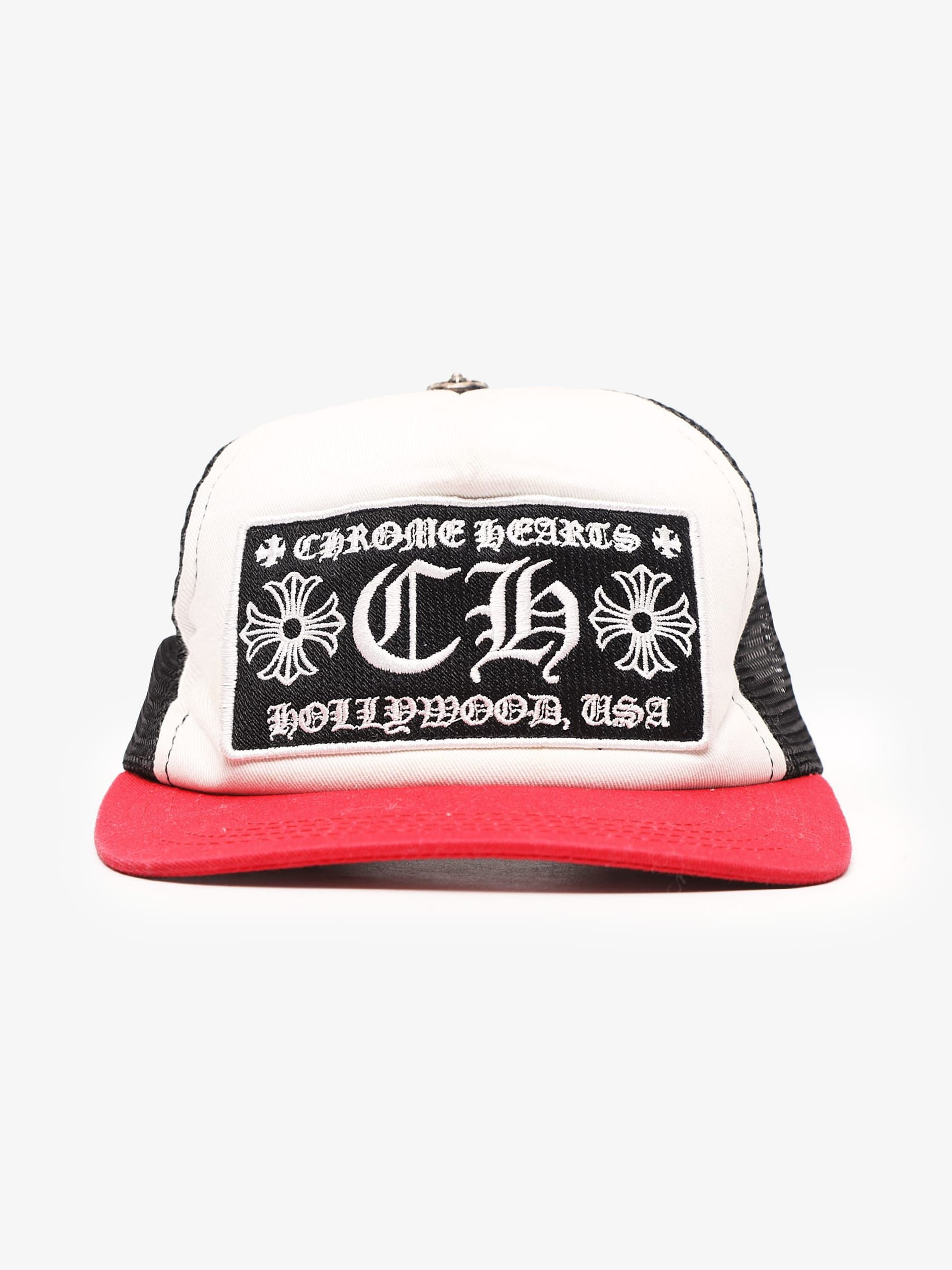 帽子 Chrome Hearts 90s Mesh Cap Chrome Hearts 90s Triple Cross Patch Trucker Hat | Grailed