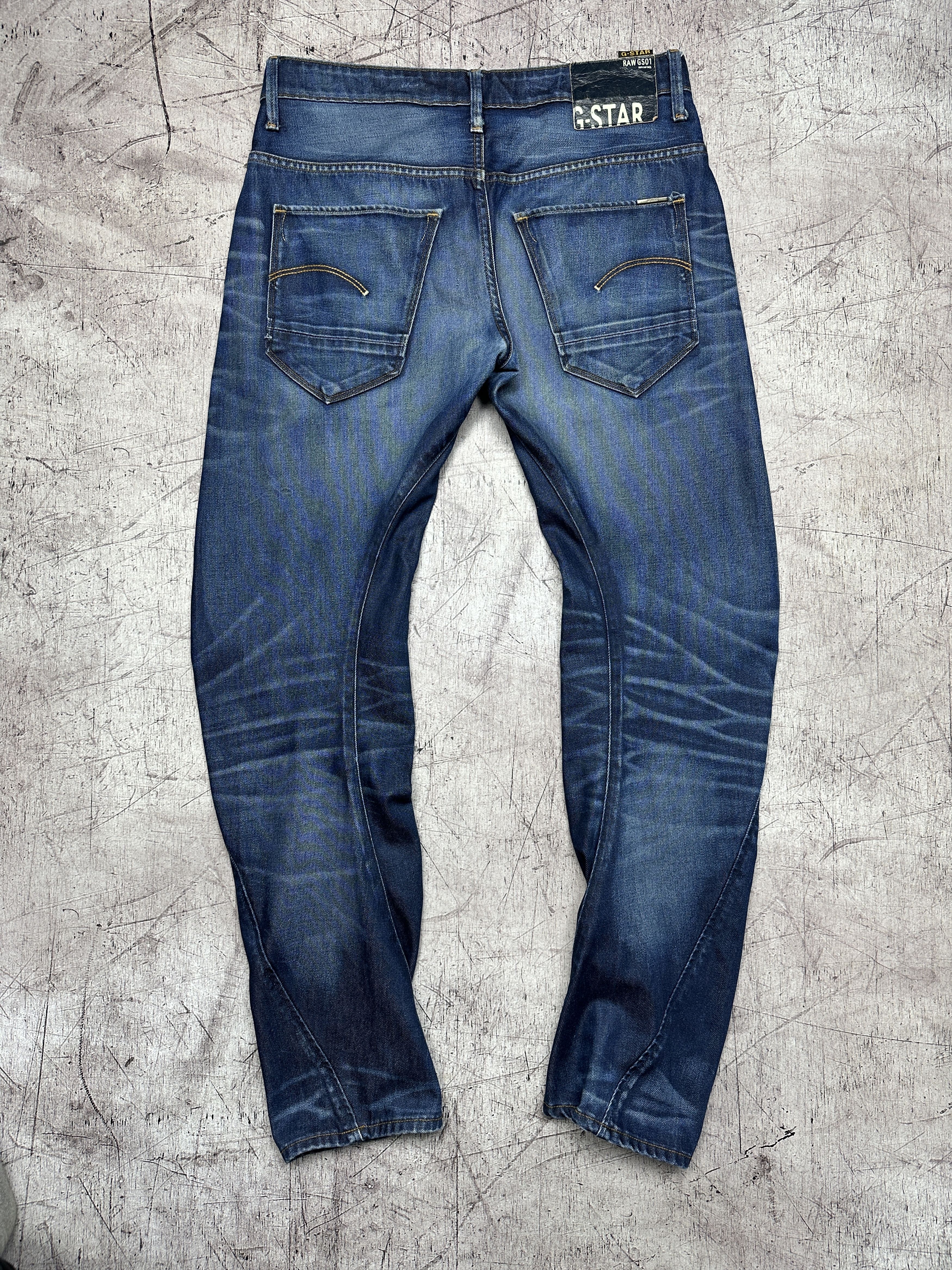 G-Star G Star Raw Mens Arc 3D Slim Denim Pants Jeans Size US 32 / EU 48 - 5 Thumbnail