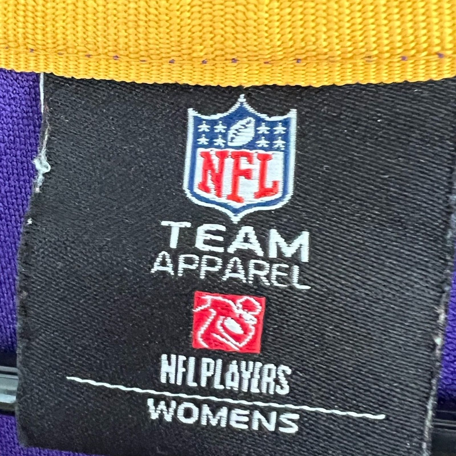 NFL NFL Team Apparel MINNESOTA VIKINGS Jersey RHINESTONES NICE Size L / US 10 / IT 46 - 5 Thumbnail