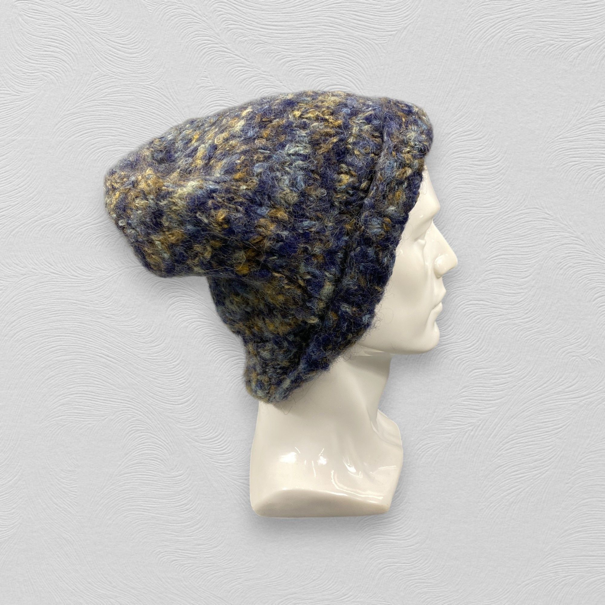 Japanese Brand Multicolor Snow Cap Beanie Hat Wool -BN1080 Size ONE SIZE - 4 Thumbnail