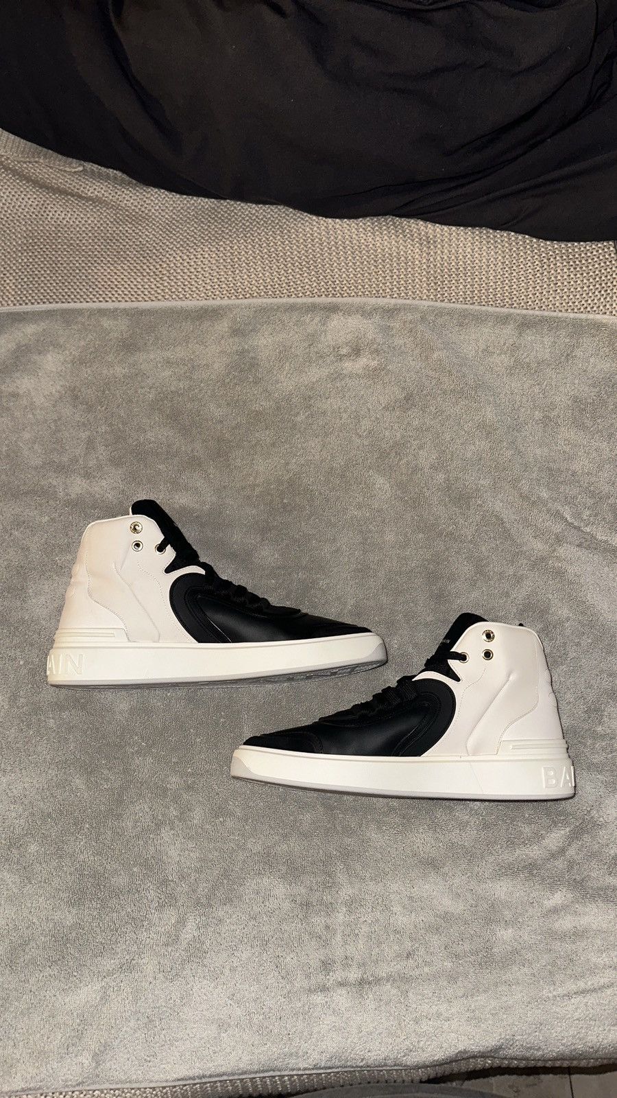 Balmain Balmain Skate High Top Sneakers DS Size US 10 / EU 43 - 2 Thumbnail
