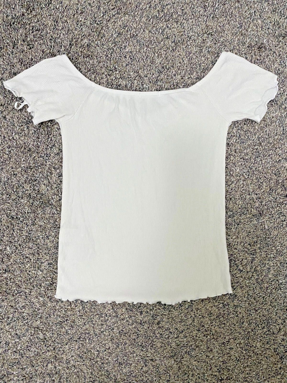 Other STRADIVARIUS Off-Shoulder Knit Sweetheart Top (MEDIUM) Size M / US 6-8 / IT 42-44 - 7 Thumbnail