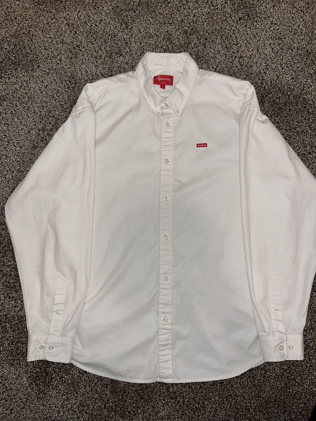 Supreme Supreme Small box Button up shirt Size US L / EU 52-54 / 3 - 1 Thumbnail