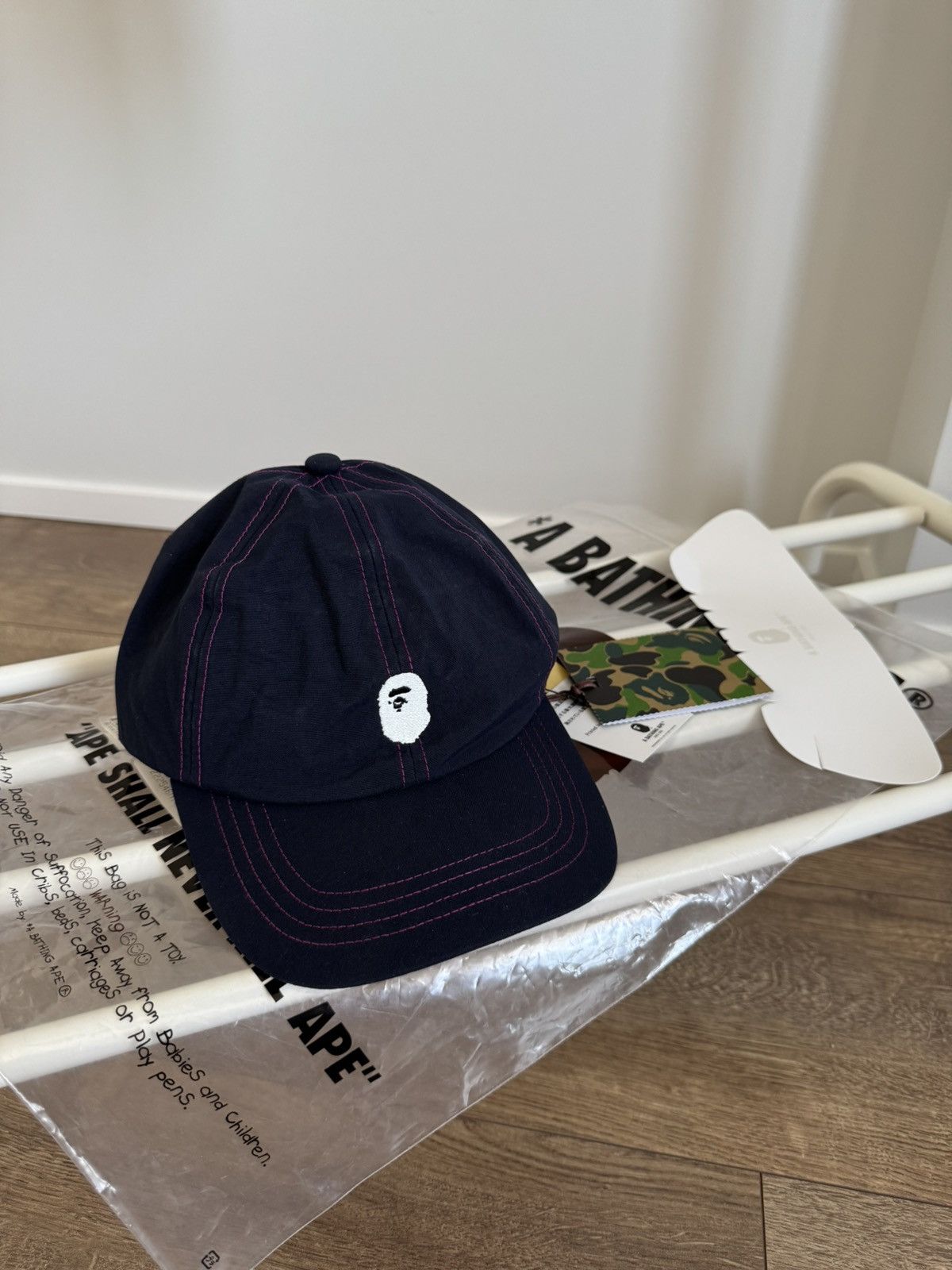 Bape Bape Logo Cap Size ONE SIZE - 2 Thumbnail