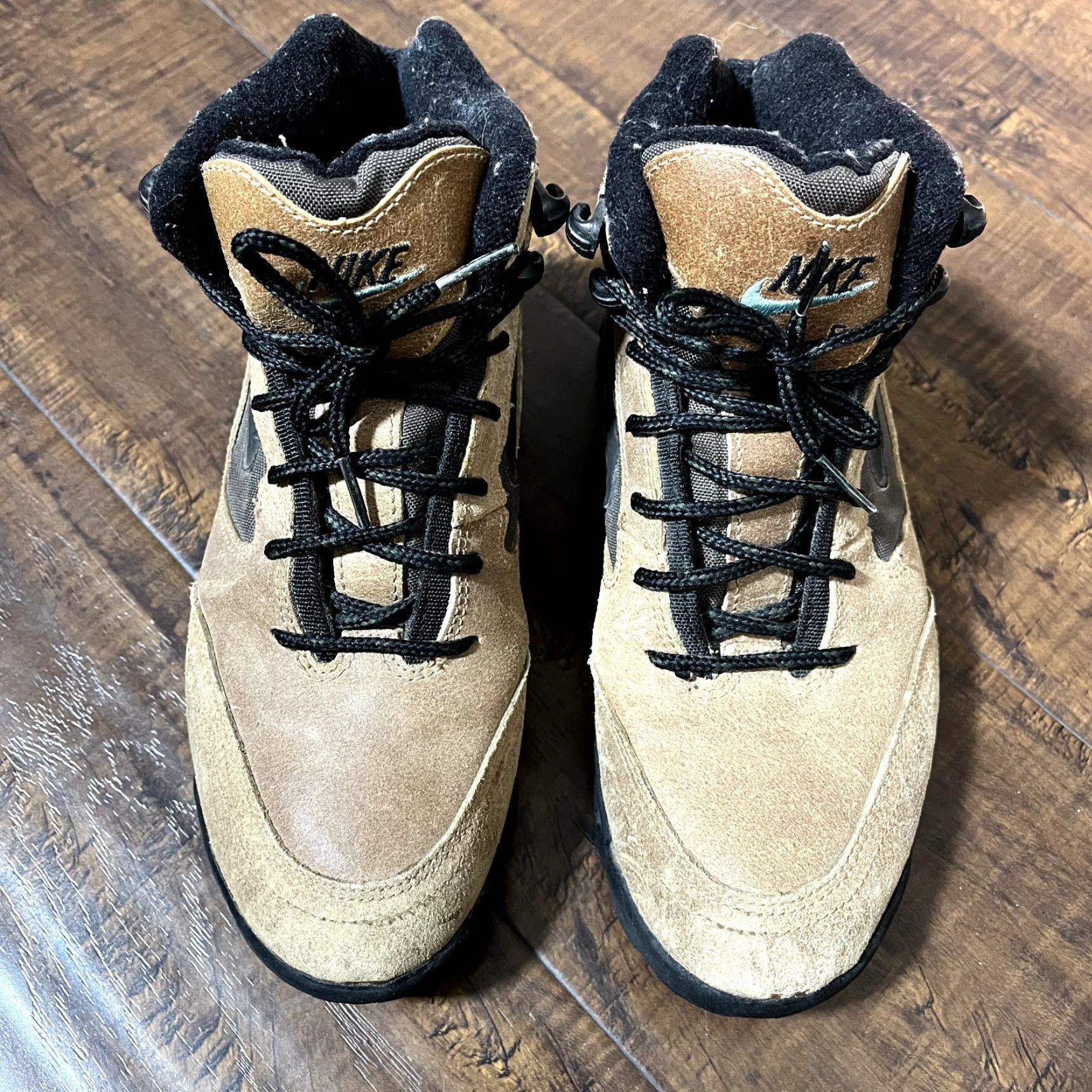 Nike Vintage 90s Nike Air Tumalo II ACG Hiking Boots Women's Size 7 Brown 940608-ID Size US 5 / IT 35 - 3 Thumbnail