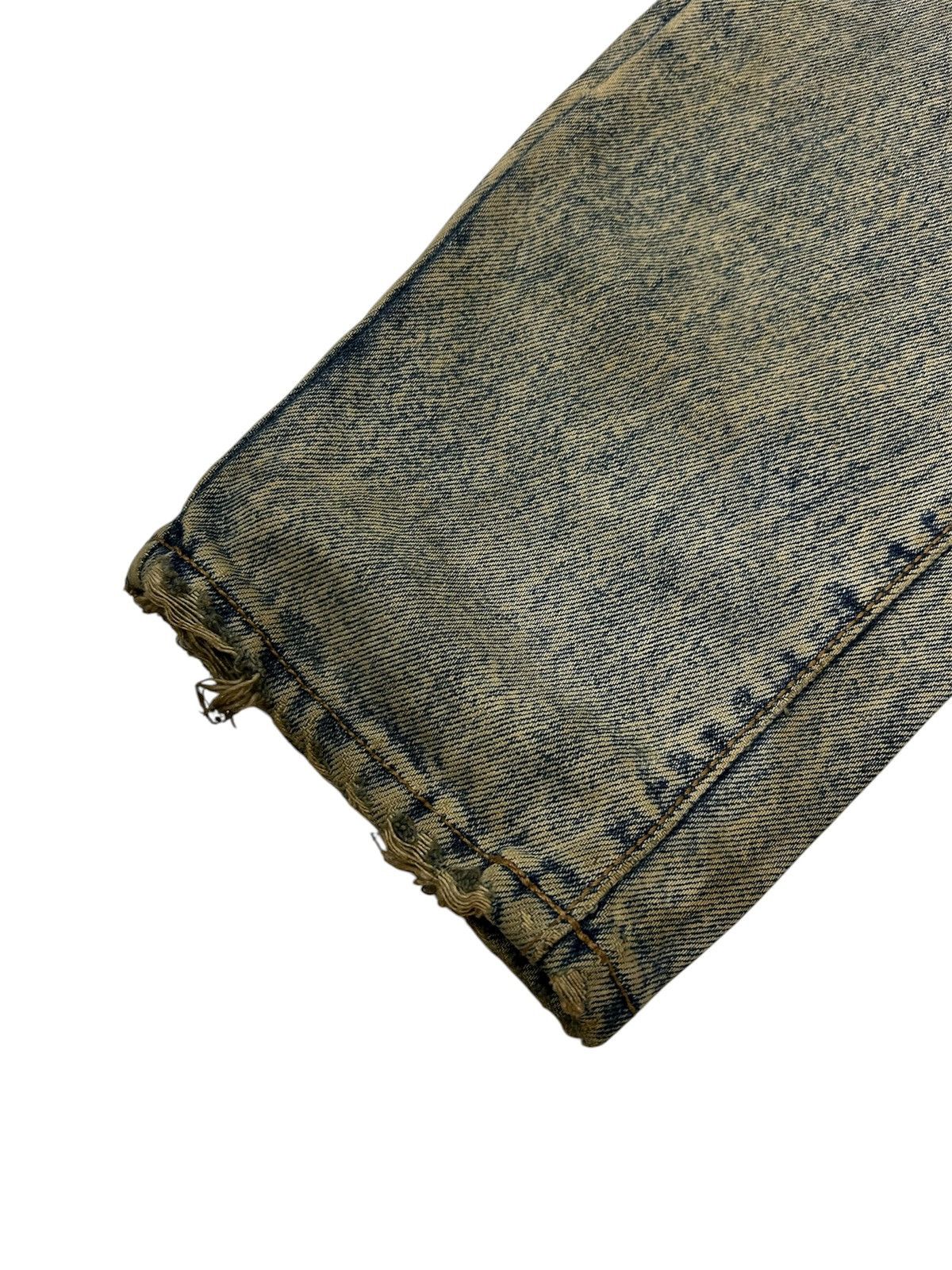 Japanese Brand Vintage Japanese Mud wash Distressed Tapered Jeans Size US 30 / EU 46 - 15 Thumbnail