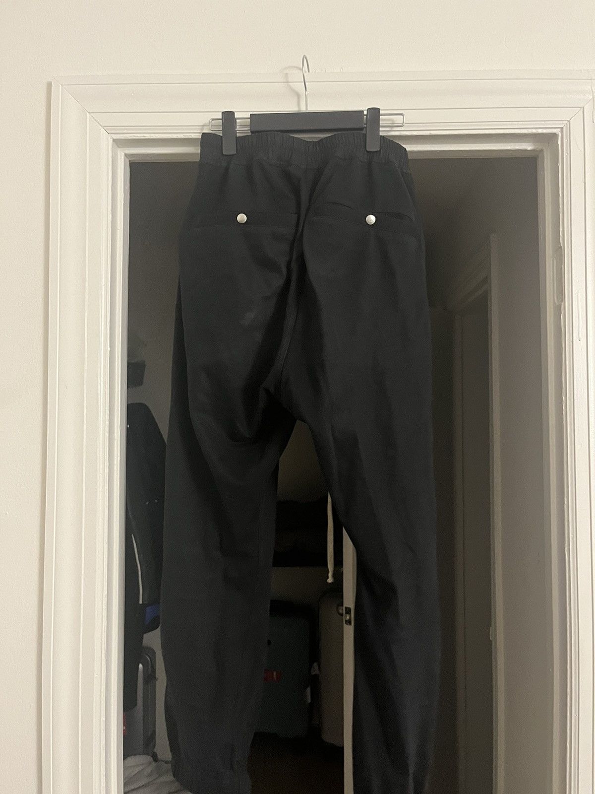 Rick Owens Rick owens f/w 21 Gethsemane drop-crotch track pants Size US 31 - 2 Thumbnail