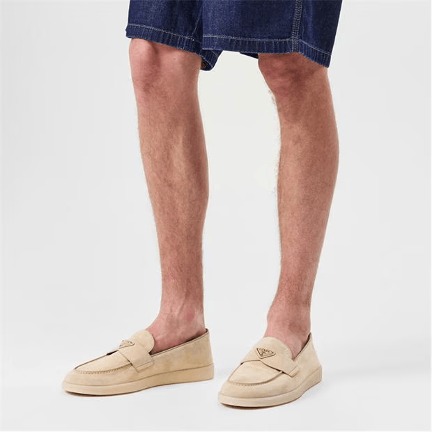 Prada Suede Loafers Size US 10 / EU 43 - 2 Thumbnail