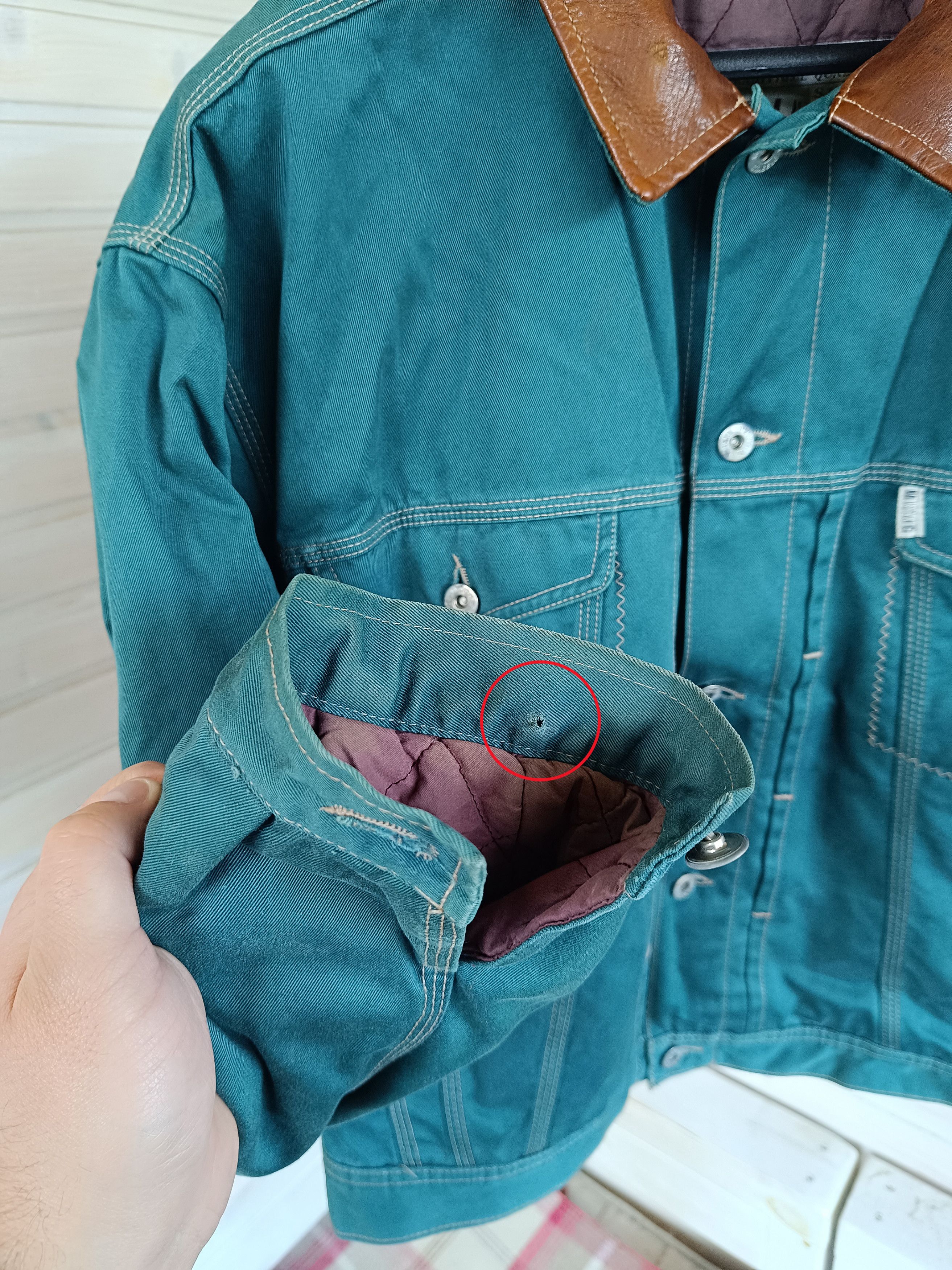 Mustang × Vintage Vintage green bomber jacket Mustang XL Size Size US XL / EU 56 / 4 - 7 Thumbnail