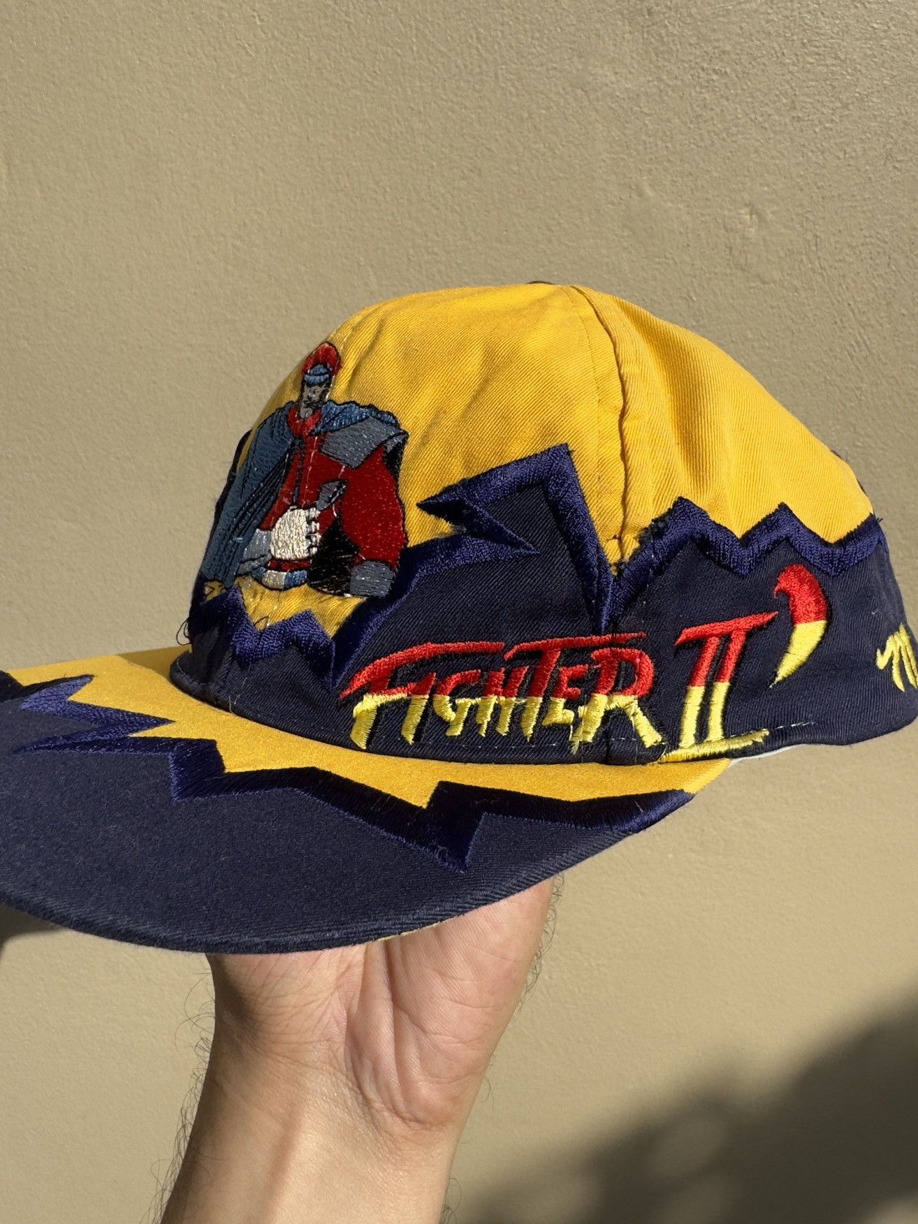 Vintage Vintage Street Fighter II M. Bison Hat 1996 Size ONE SIZE - 4 Thumbnail