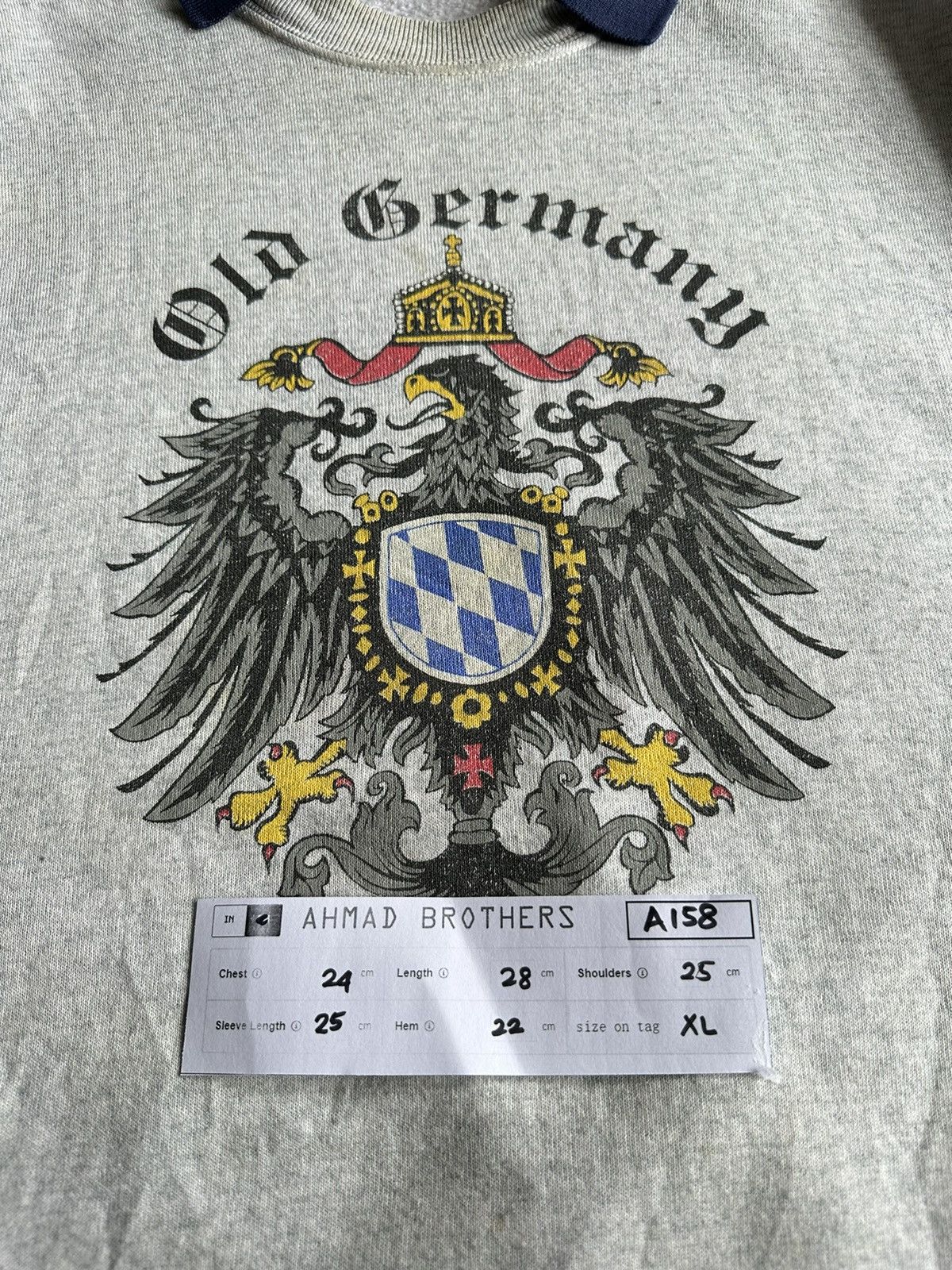 Vintage Vintage Miltary Old Germany RARE Sweatshirt A158 Size US L / EU 52-54 / 3 - 13 Thumbnail
