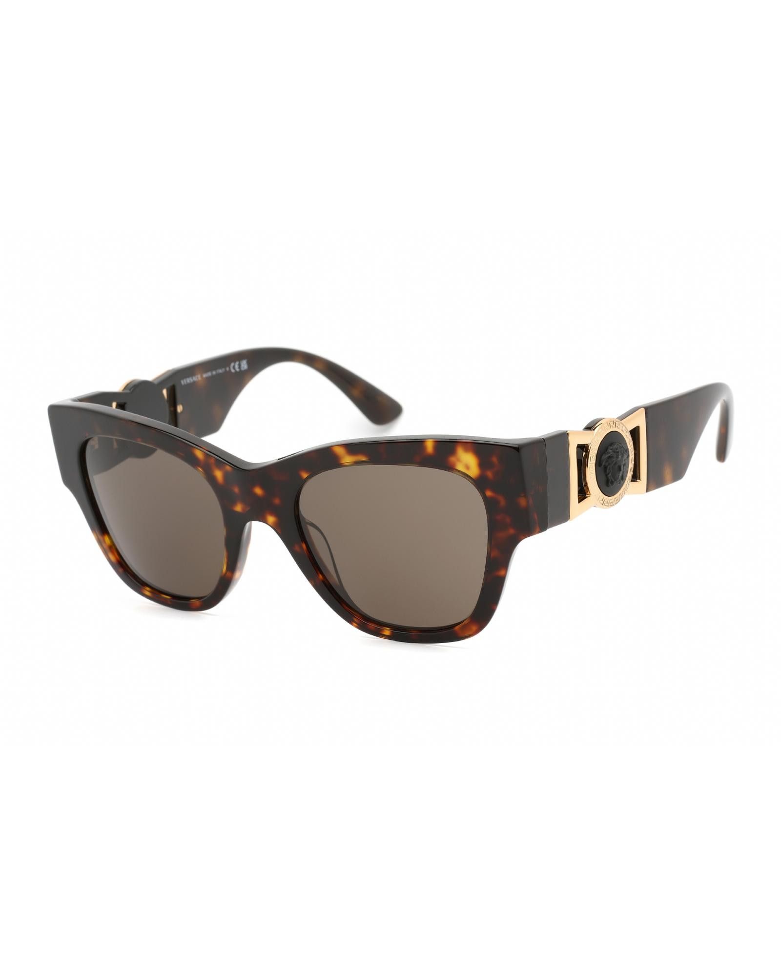 image of Versace 0Ve4415U Sunglasses Havana / Brown, Men's