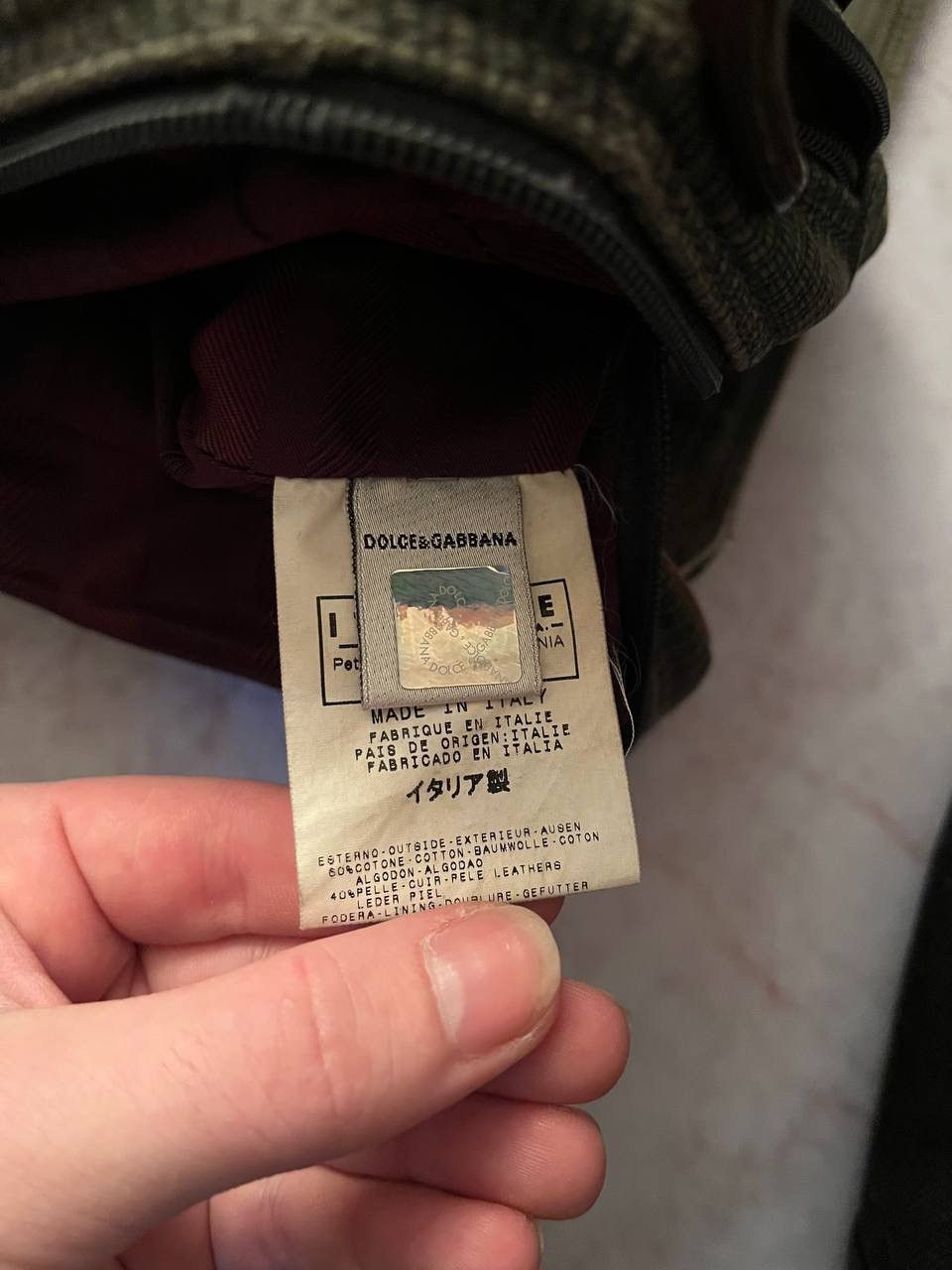 Dolce & Gabbana × Vintage Vintage D&G Avant garde bag Japanese style Y2k Hype Rare Size ONE SIZE - 9 Thumbnail