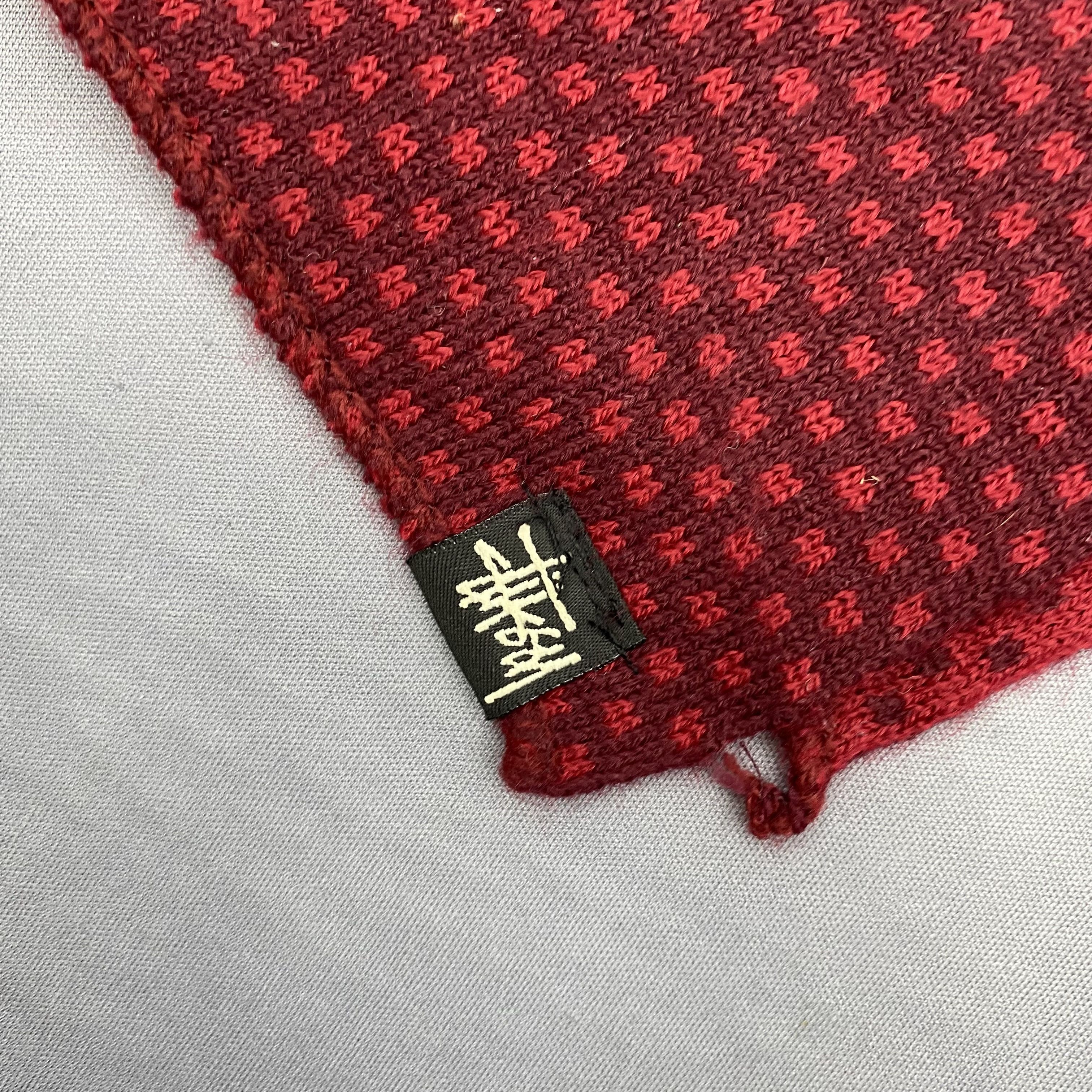 Stussy Vintage Stussy Scarf Polka Dot Muffler Wool Scarves Size ONE SIZE - 5 Thumbnail