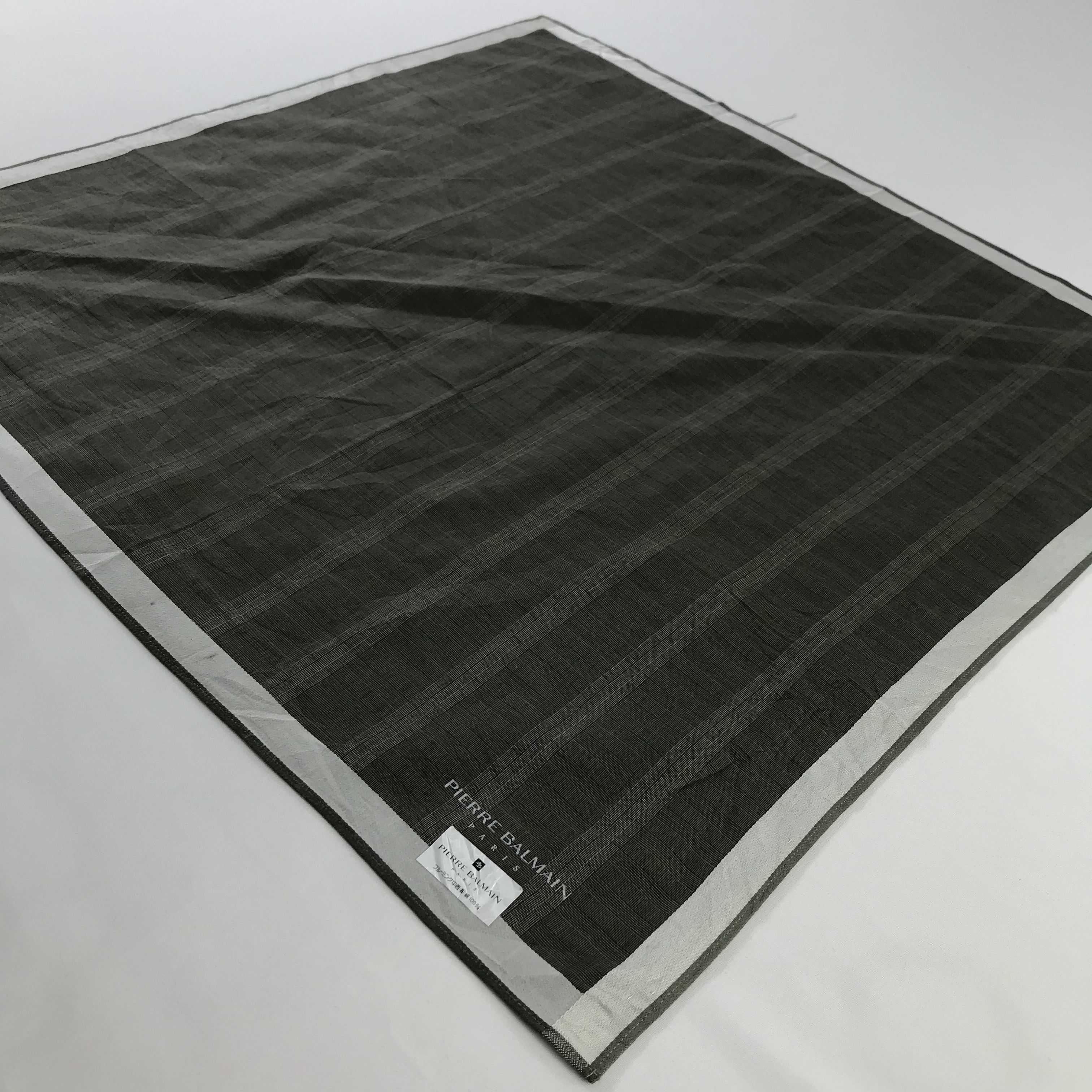 Pierre Balmain × Vintage Pierre Balmain Bandana / Handkerchief / Neckerchief - S876 Size ONE SIZE - 2 Thumbnail