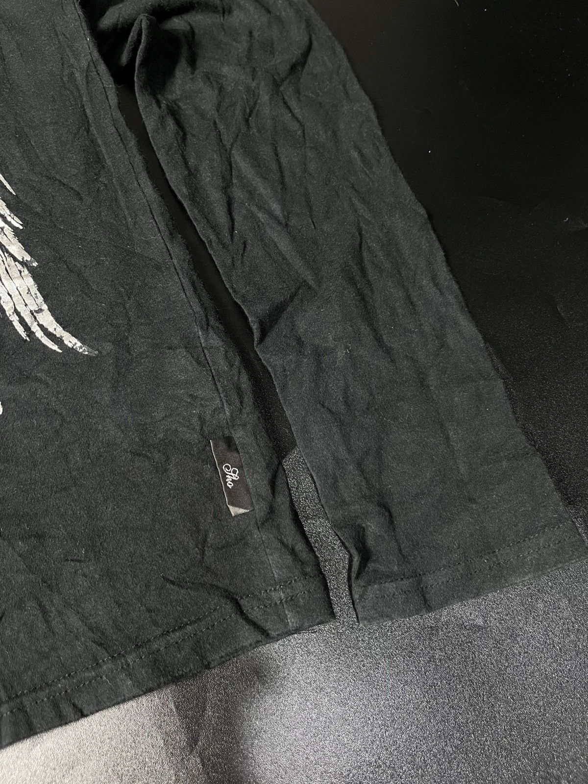 If Six Was Nine × Japanese Brand × Le Grande Bleu (L.G.B.) Bernings Sho Black Lebel Poem Style Size US M / EU 48-50 / 2 - 5 Thumbnail