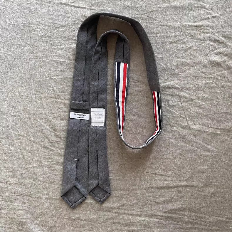 Thom Browne Thom Browne Classic necktie Size ONE SIZE - 5 Thumbnail