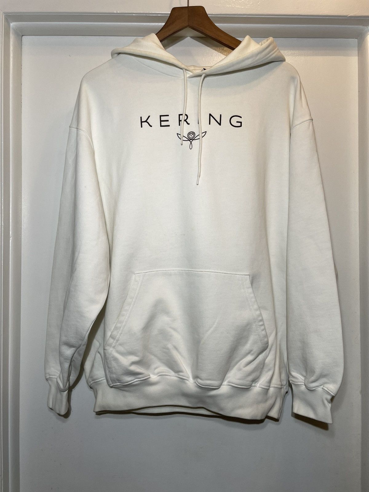 Balenciaga Balenciaga Kering Hoodie White SS 17 Runway Piece Grailed