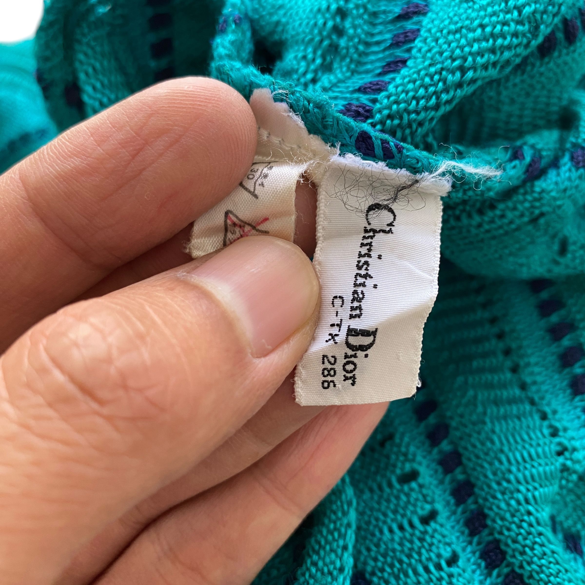 Christian Dior Monsieur × Dior Vintage Christian Dior Knit Blouses Size M / US 6-8 / IT 42-44 - 4 Thumbnail