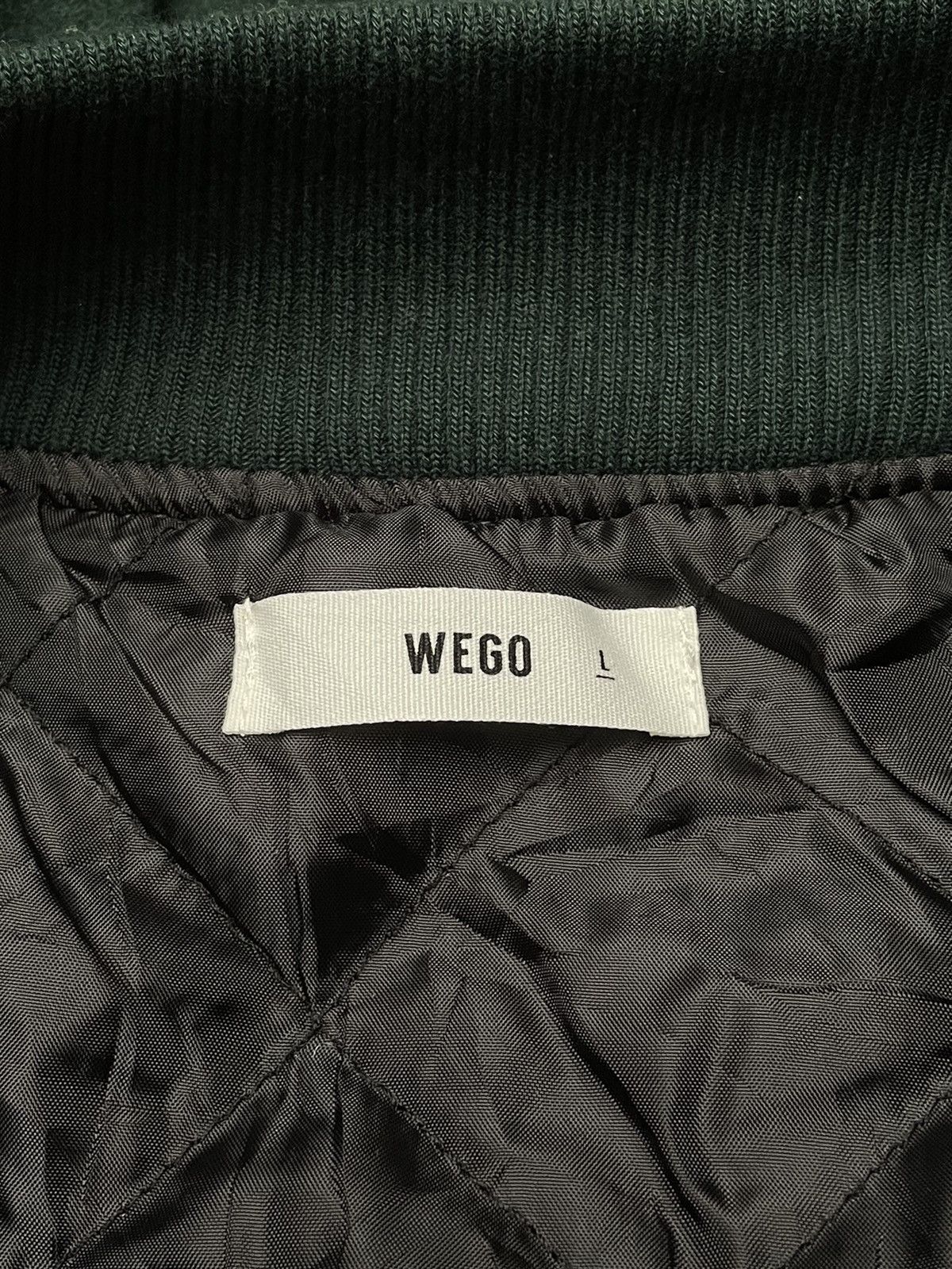 Designer × Japanese Brand × Vintage Vintage Japanese Brand Wego Varsity Jacket 2000s Size US L / EU 52-54 / 3 - 6 Thumbnail