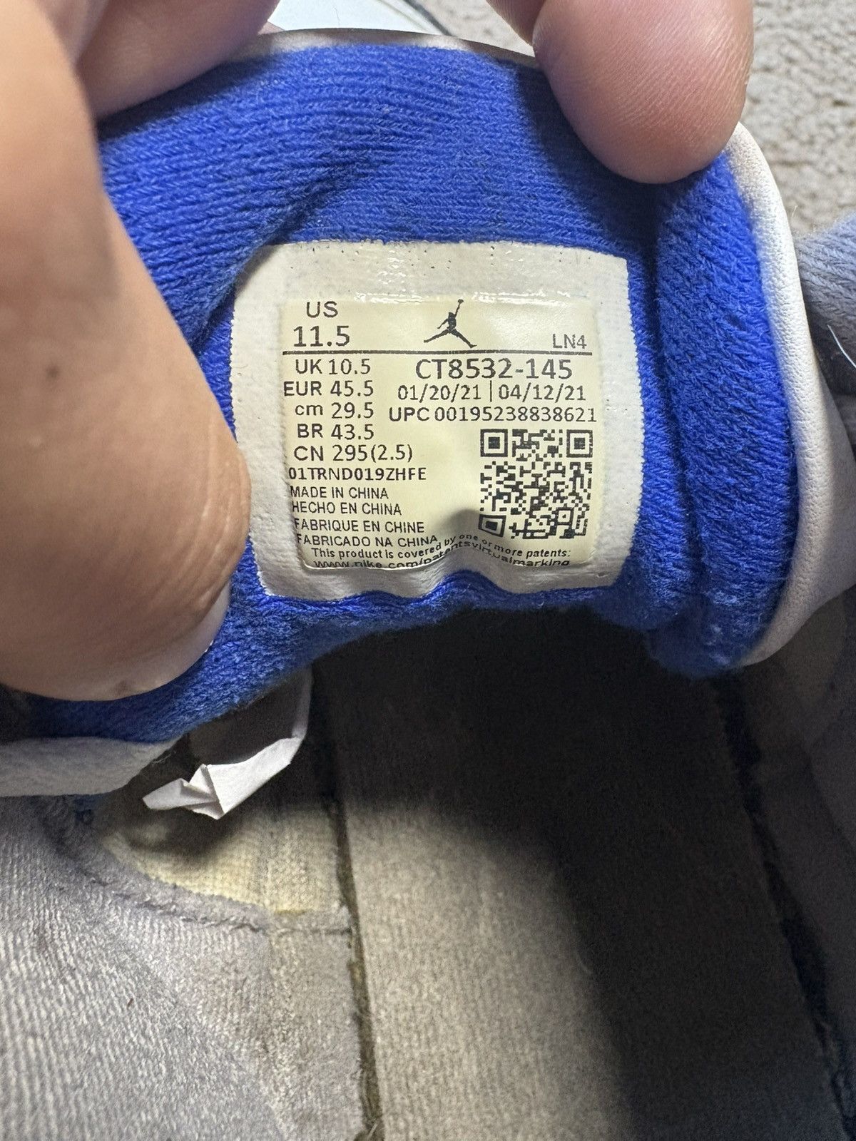 Jordan Brand Jordan 3 racer blue size 11.5 Size US 11.5 / EU 44-45 - 7 Thumbnail