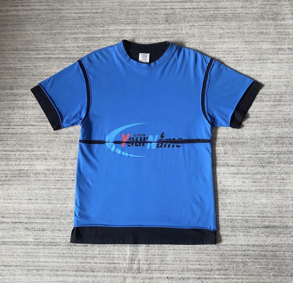 Vetements Vetements 19ss Two Short Sleeve Tshirts - DMC | Grailed
