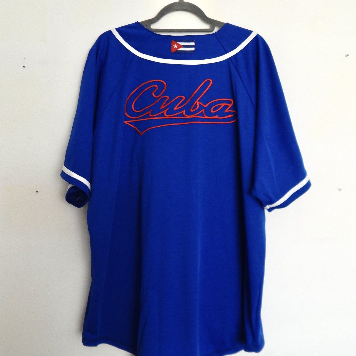 MLB Vintage 00s 2000 Cuba MLB Daring Embroidered jersey y2k hype Size US L / EU 52-54 / 3 - 2 Thumbnail