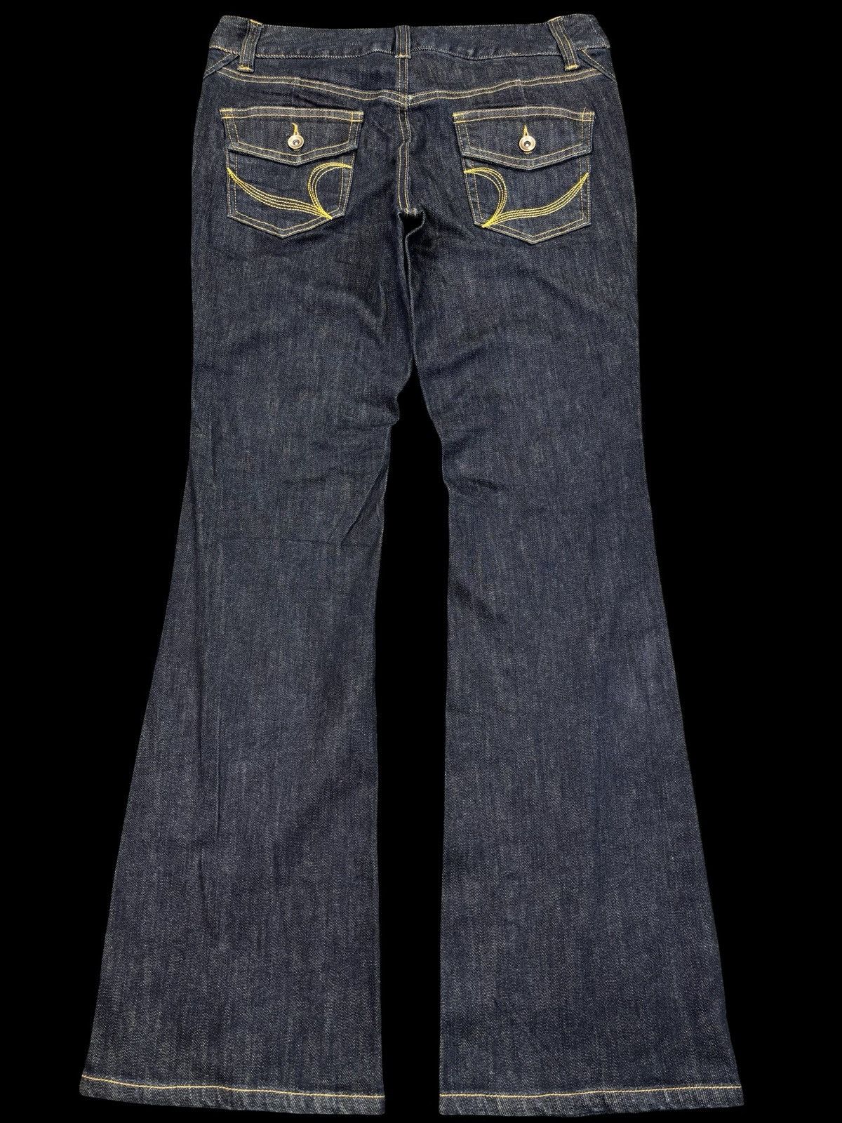 Japanese Brand Flare💥Edelweiss Flare Denim F861 Size 32" / US 10 / IT 46 - 2 Thumbnail
