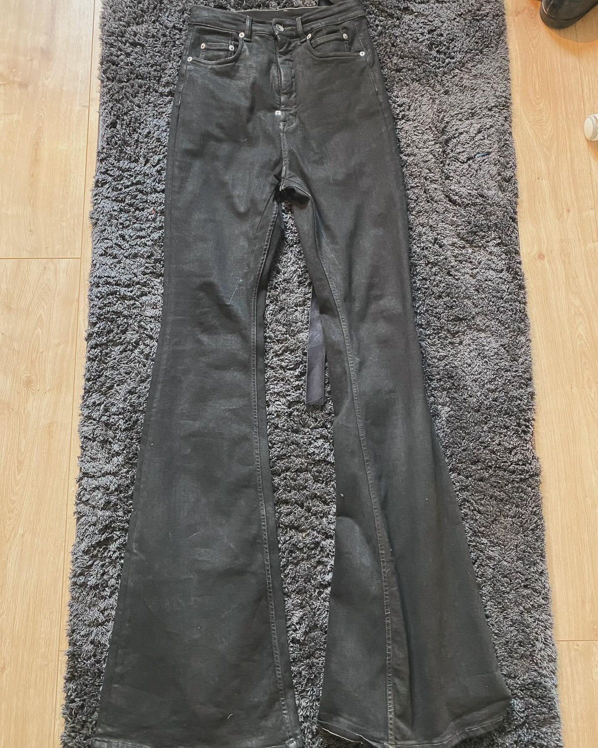 Rick Owens Rick owens bolan bootcut | Grailed