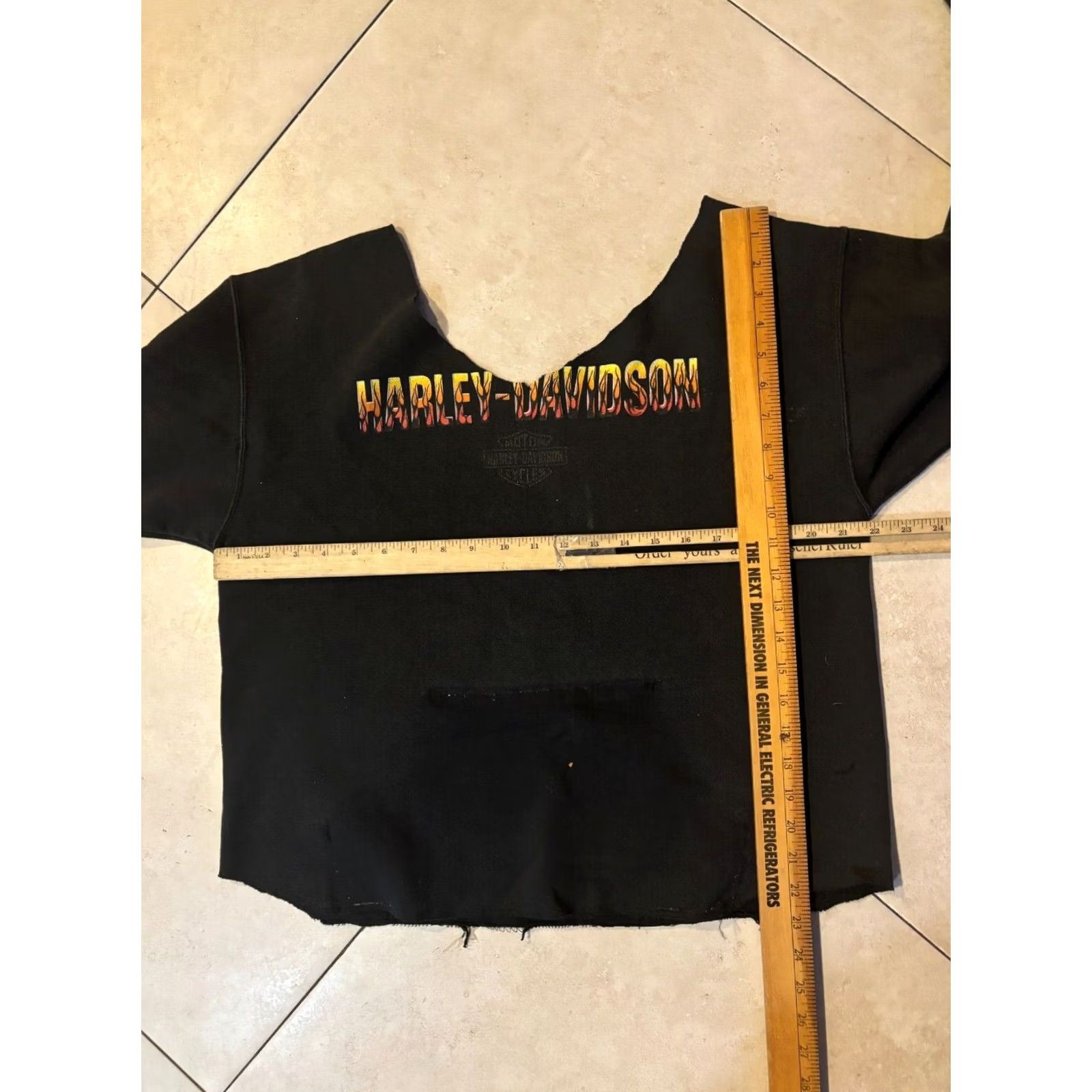 Harley Davidson Harley-Davidson Sweater Pullover Mens XL Black 90s Crew Neck Logo Knit Knitwear Vintage Style 1260 8/10 Size US XL / EU 56 / 4 - 4 Thumbnail