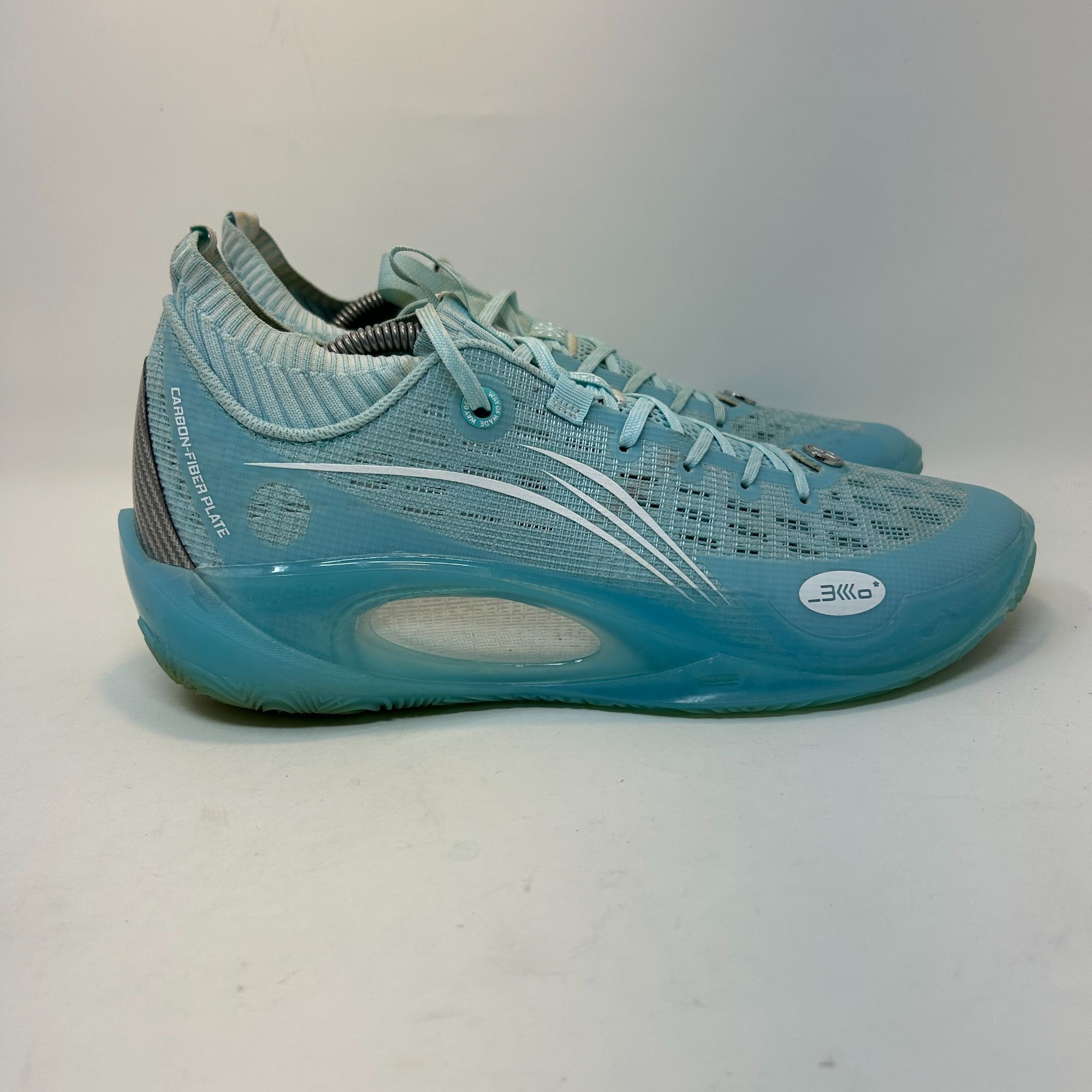 Li-Ning Li-Ning All City 10 V2 Basketball Shoes Light Blue & Silver Size US 9.5 / EU 42-43 - 3 Thumbnail