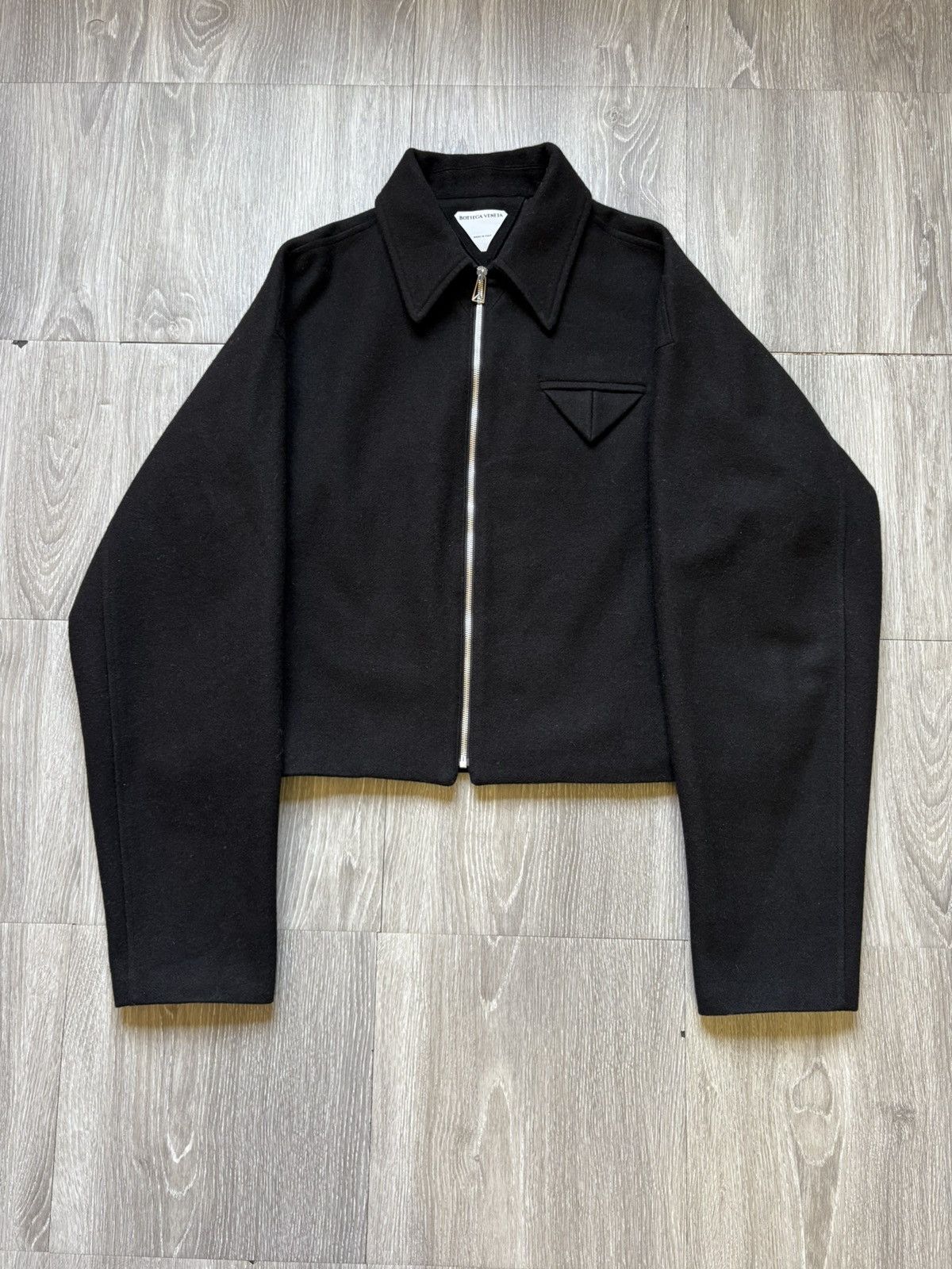 Bottega Veneta Bottega Veneta FW20 Wool Felt Triangle Jacket Size US L / EU 52-54 / 3 - 2 Thumbnail
