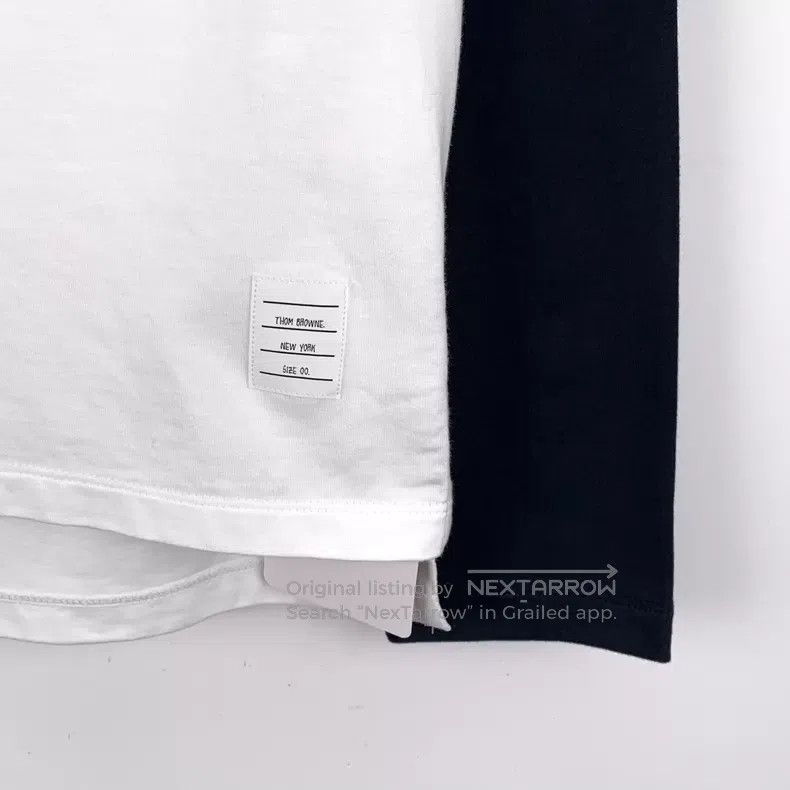 Thom Browne Thom Browne size 00 Red, White, and Blue Striped Cotton Lon Size US XS / EU 42 / 0 - 4 Thumbnail