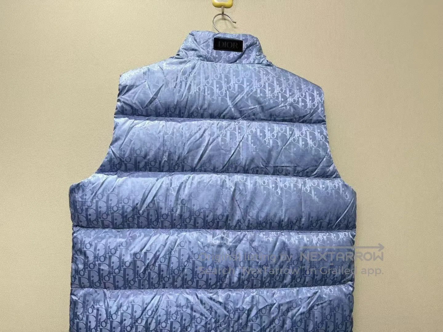 Dior DIOR Latest Haze Blue Monogram Down Vest. Size US L / EU 52-54 / 3 - 5 Thumbnail