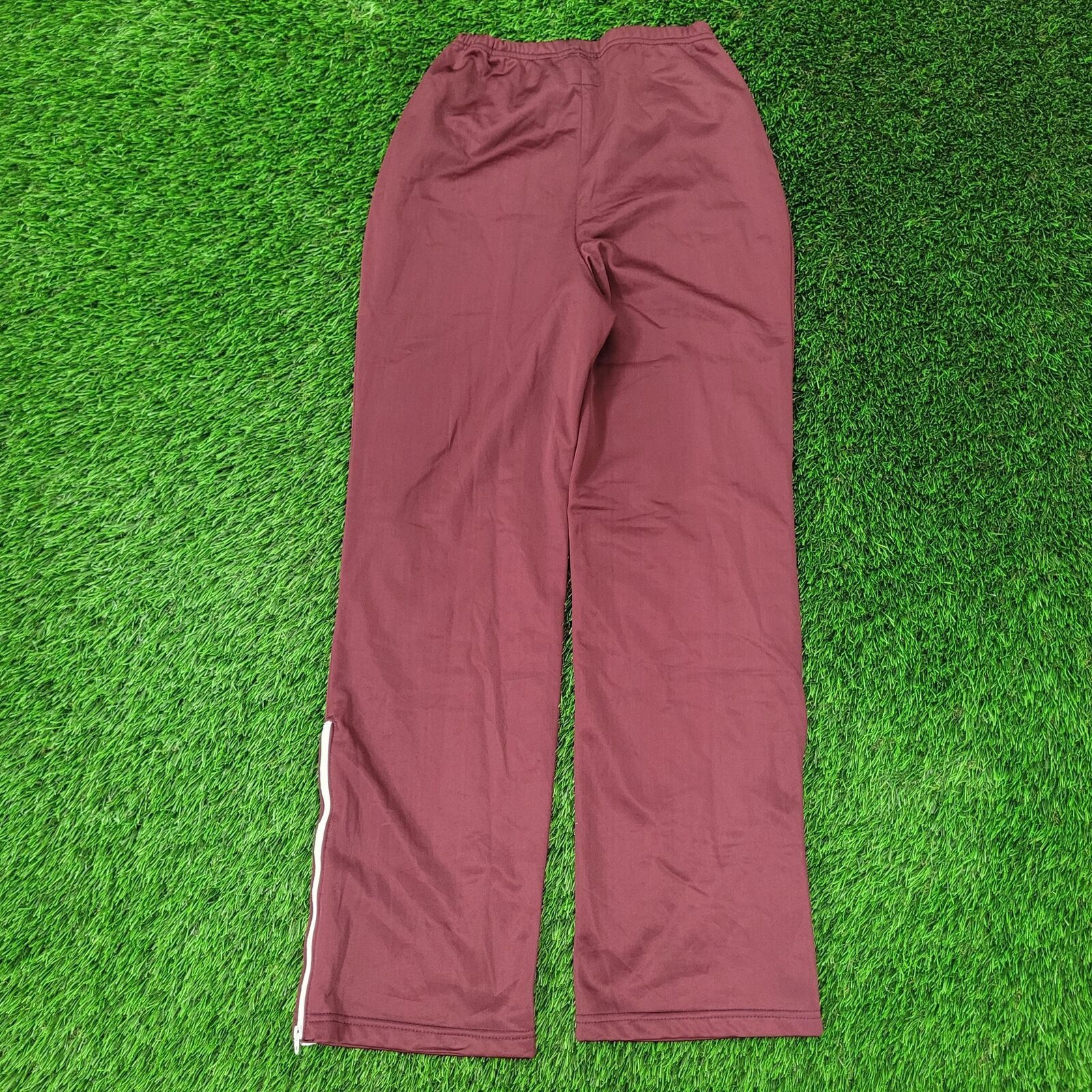 Champion VTG Champion High Rise Pants XS/S Maroon Talon Ankle Zip USA Size US 26 / EU 42 - 3 Thumbnail