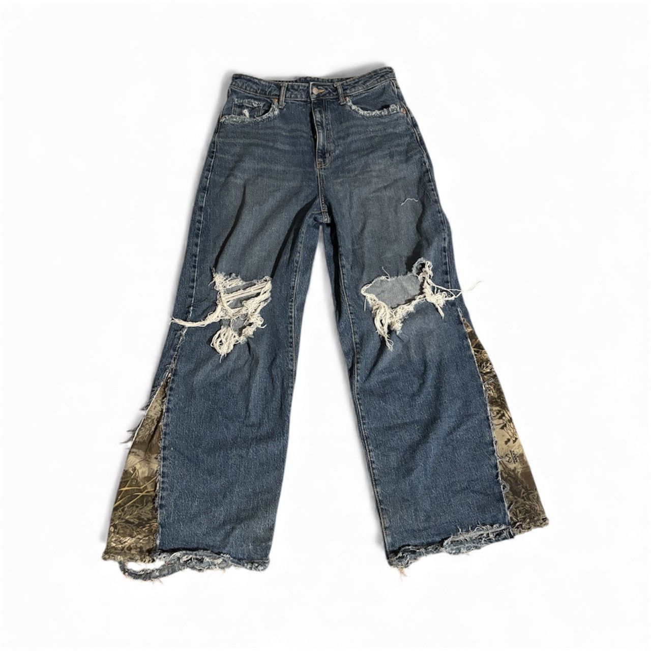 Other Jun Takahashi Undercover Type Hand Distressed Denim Jeans Size US 32 / EU 48 - 1 Thumbnail